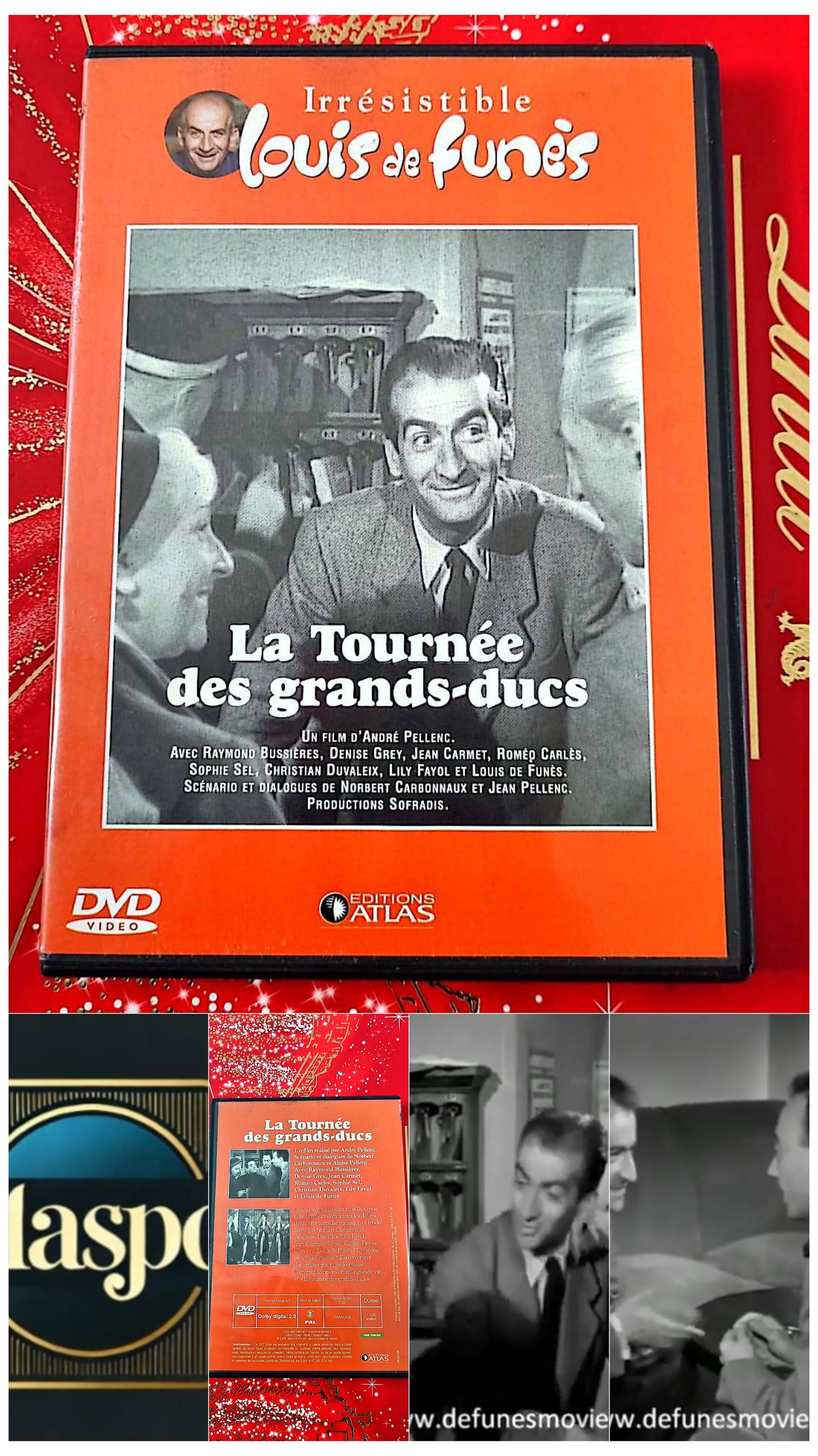 DVD Louis de Funès irrésistible la tournée des grands ducs Par blasp