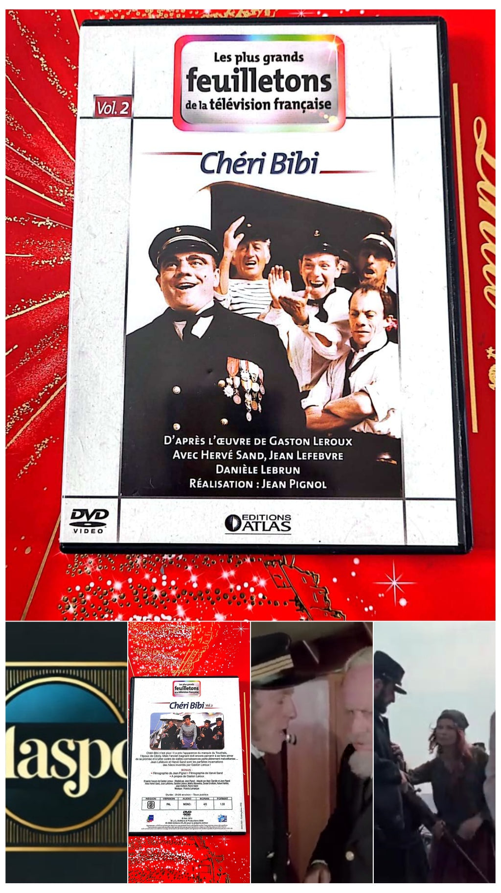 DVD les plus grands feuilletons chéri bibi vol2