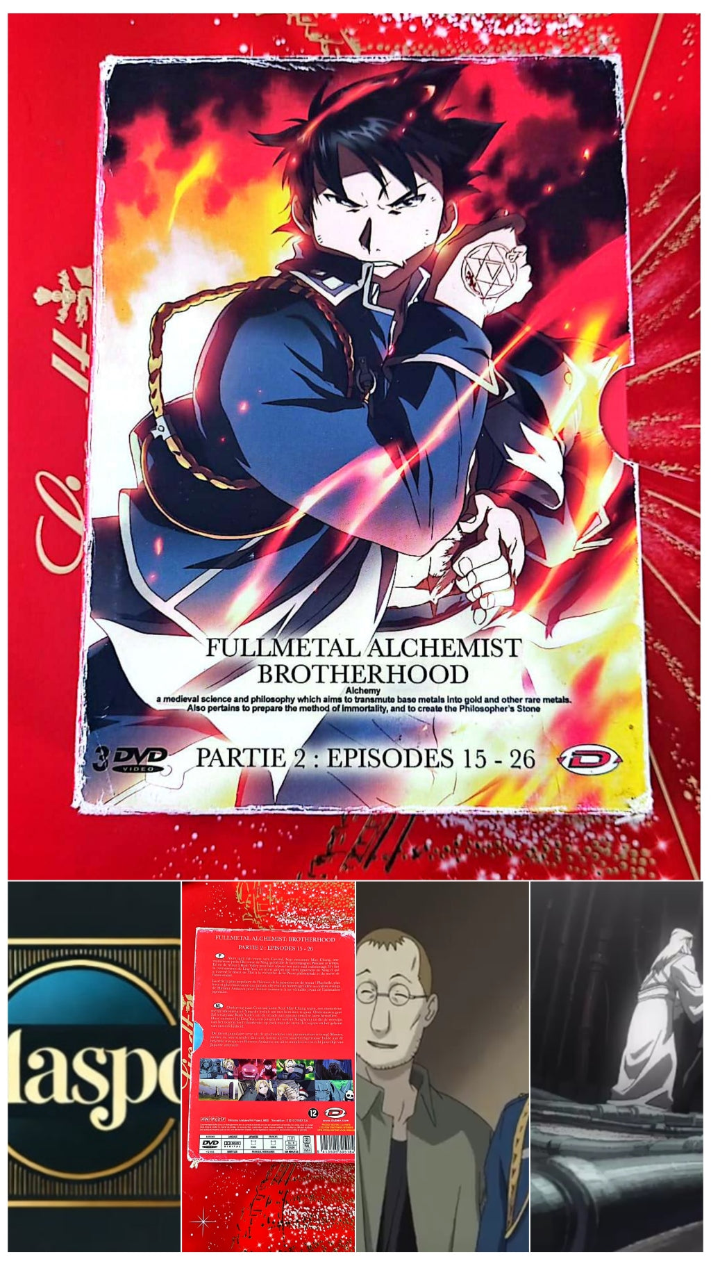 DVD Fullmetal Alchemist Brotherhood partie 2 épisodes 15 à 26
