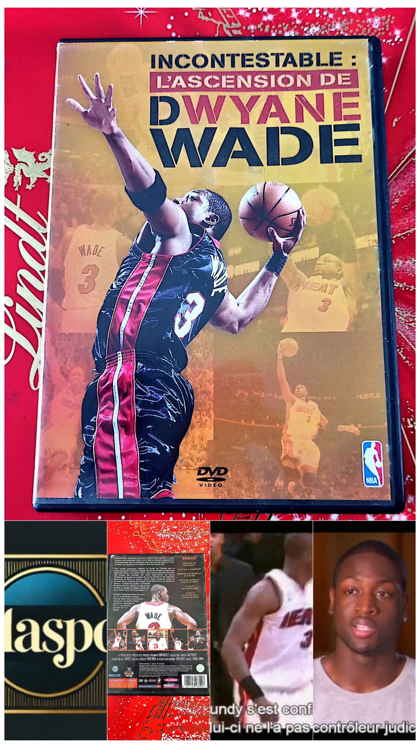 DVD : incontestable l'ascension de dwayne wade