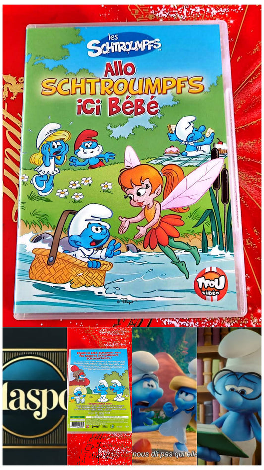 DVD : Allô Schtroumpfs ici bébé