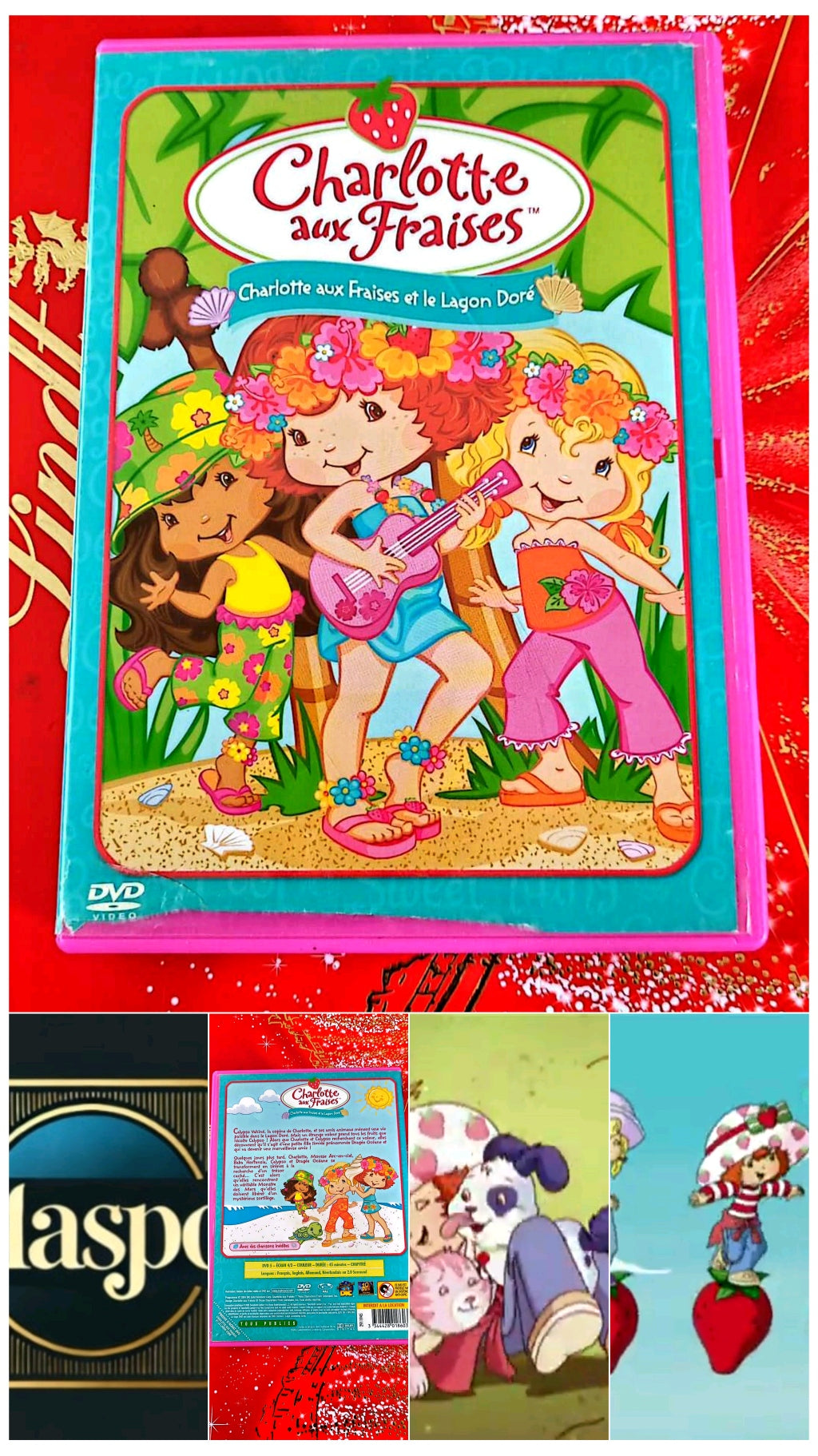 DVD charlotte aux fraises et le lagon doré