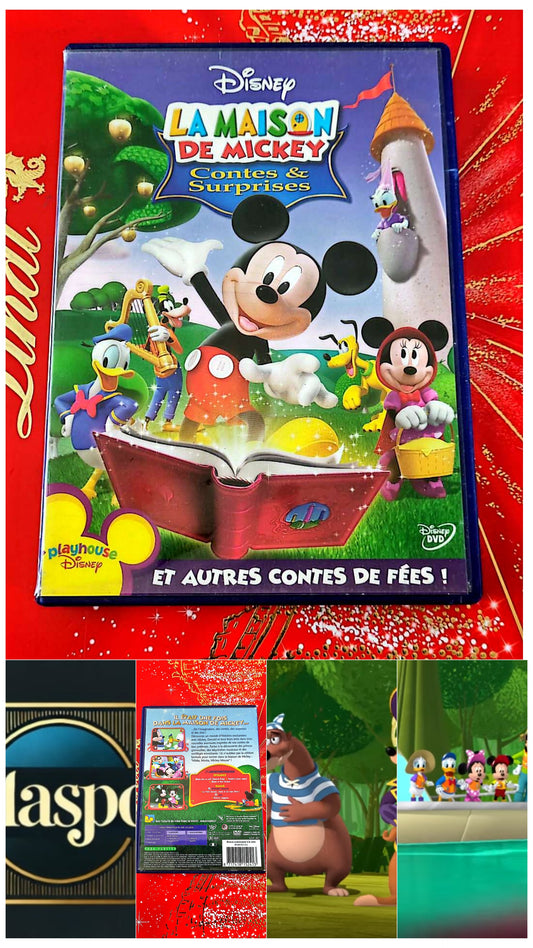 DVD : la maison de mickey conte et surprise