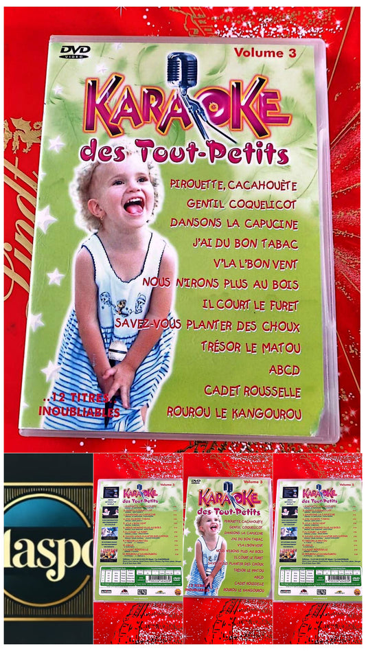 DVD : karaoké des tout petits vol 3