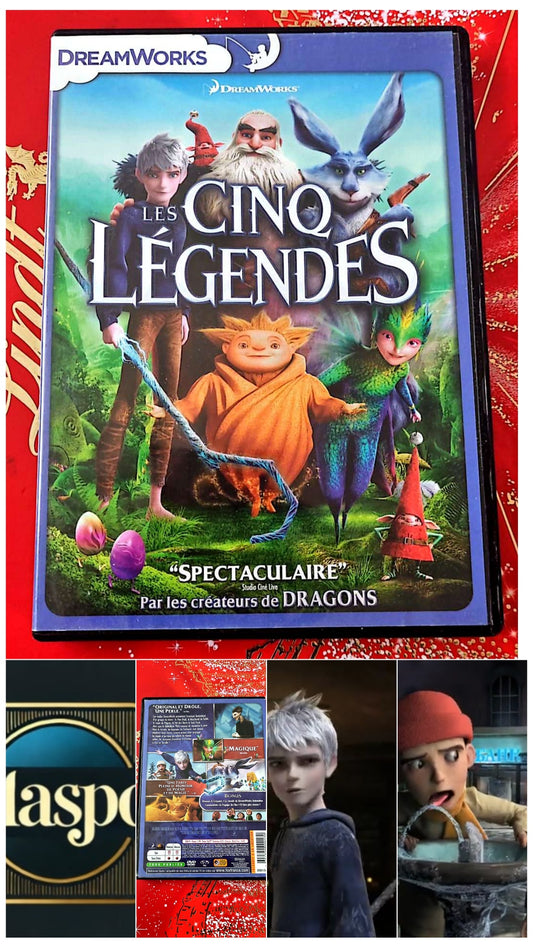 DVD DreamWorks les Cinq légendes