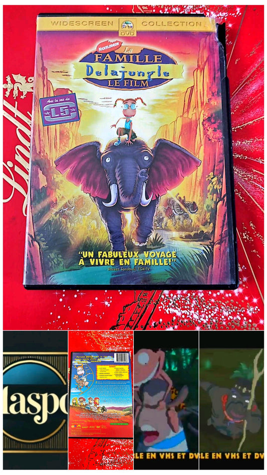 DVD la famille de la jungle