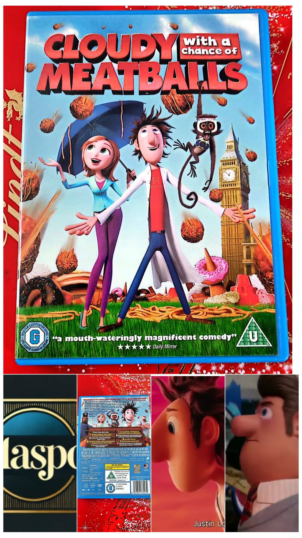 DVD cloudy with achance of meatballs