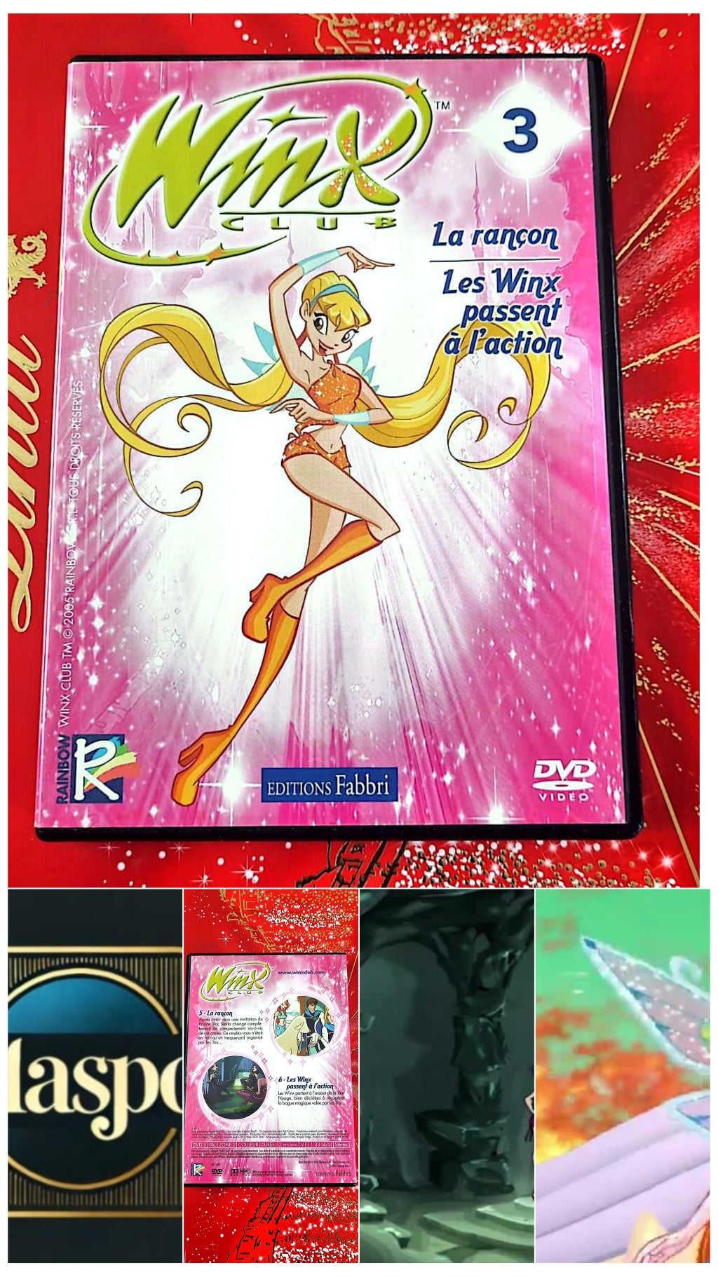DVD winx club 3 la rançon les winx passent à l'action