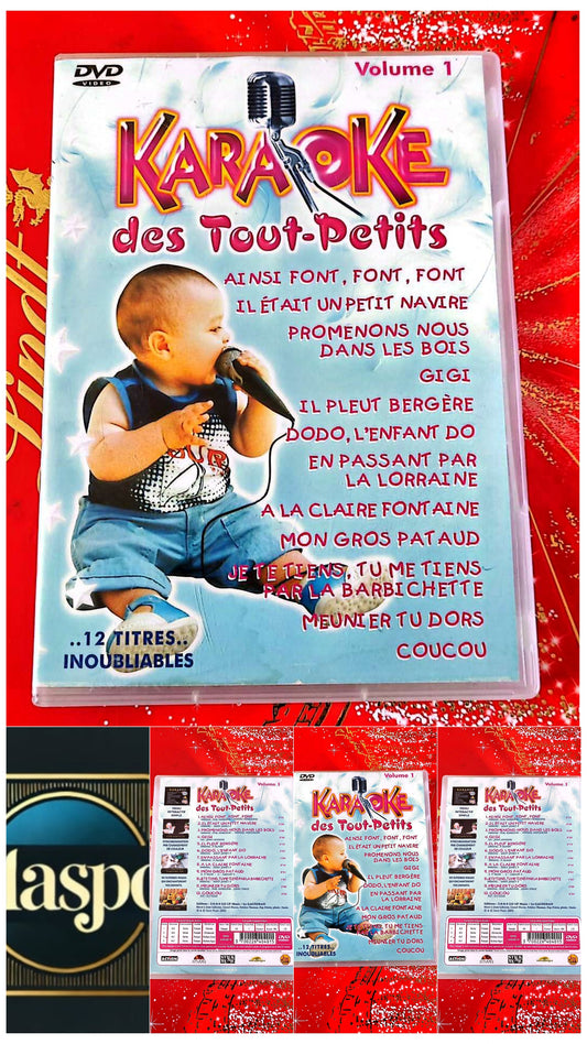 DVD : karaoké des tout petits volume 1