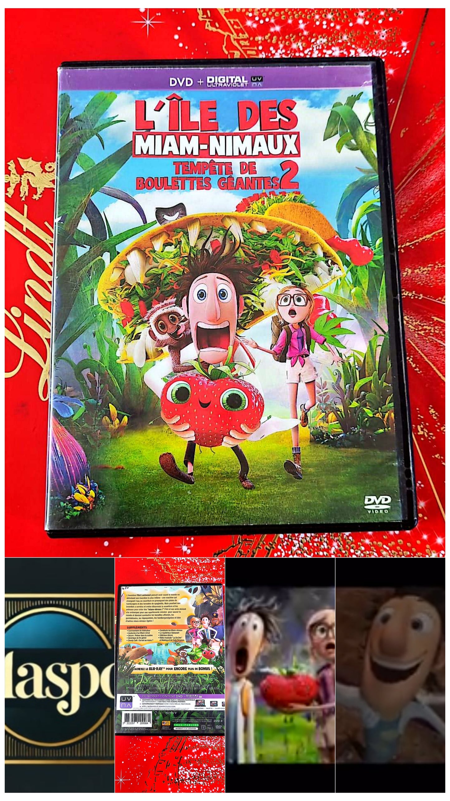 DVD : l'île des miam-nimaux tempête de boulettes géantes 2