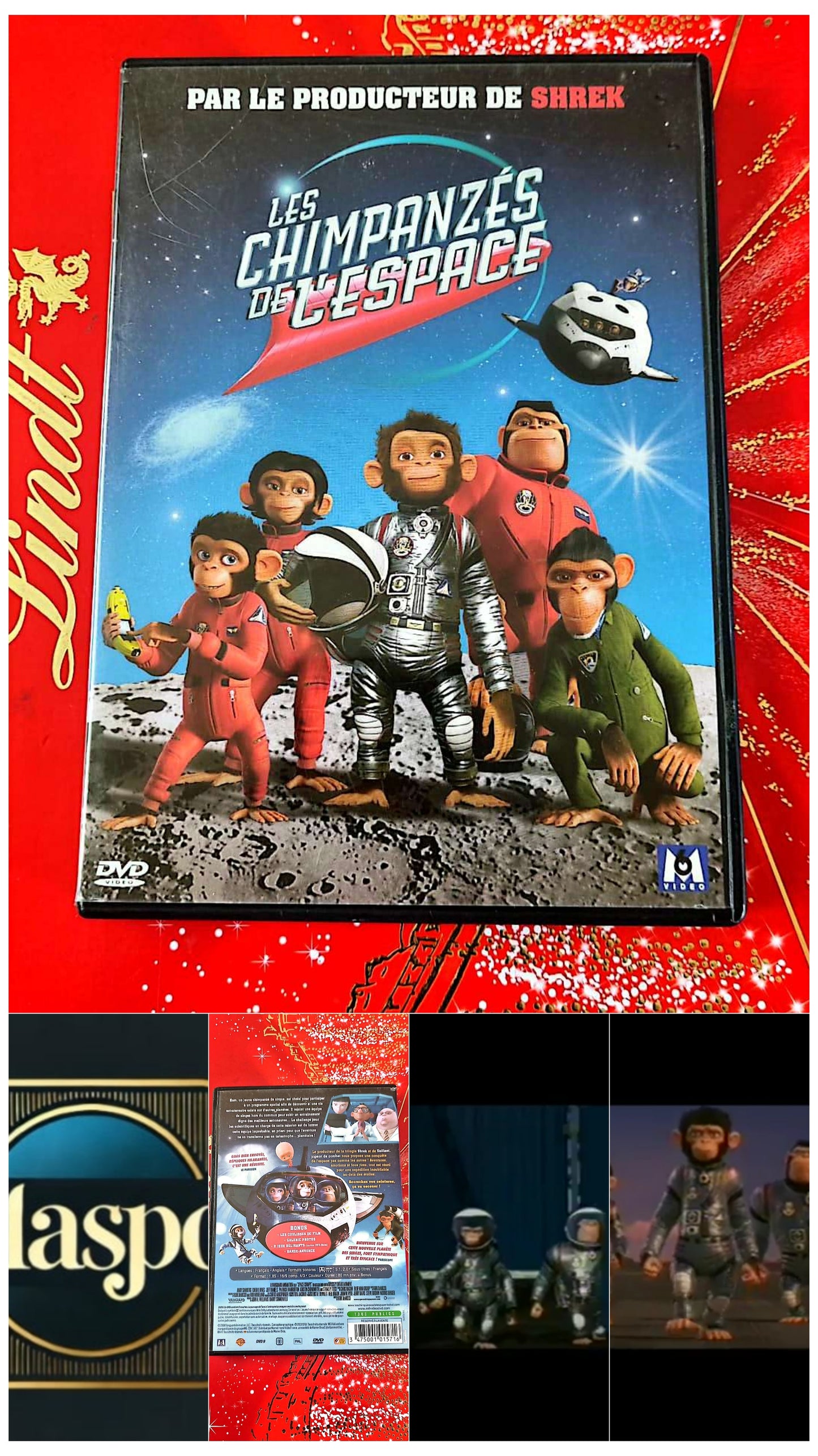 DVD : les chimpanzés de l'espace