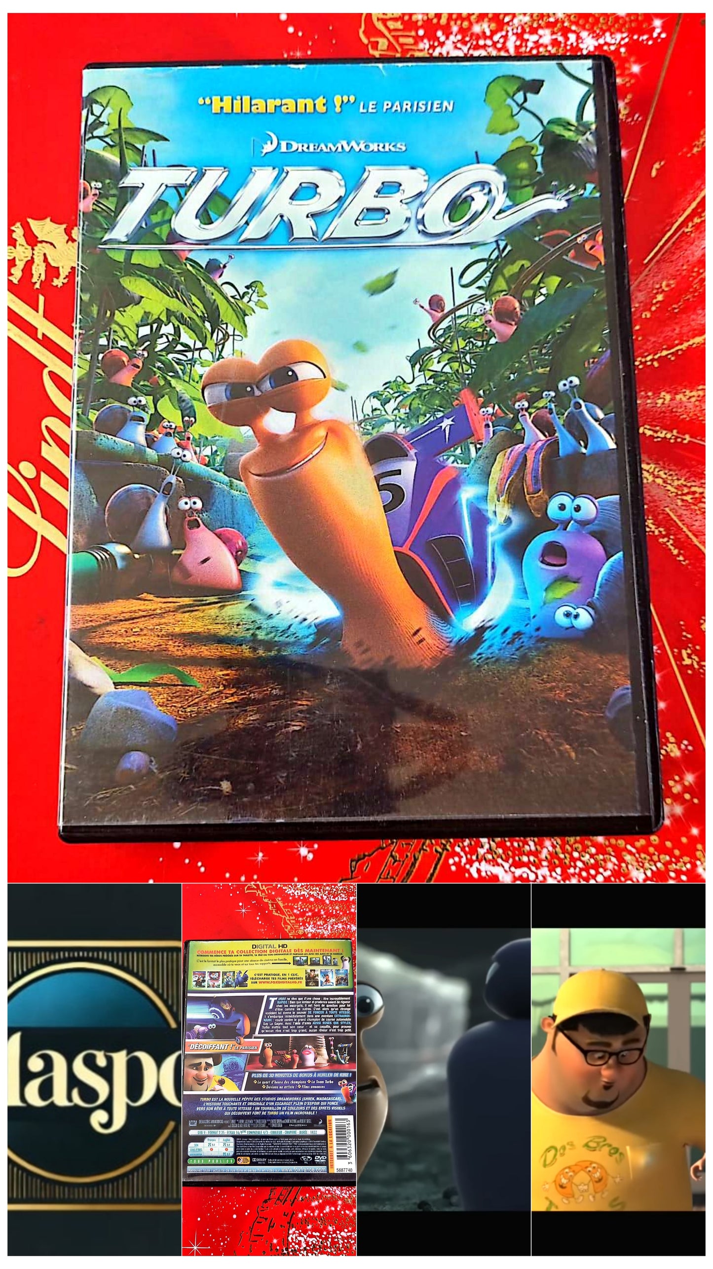 DVD hilarant DreamWorks Turbo