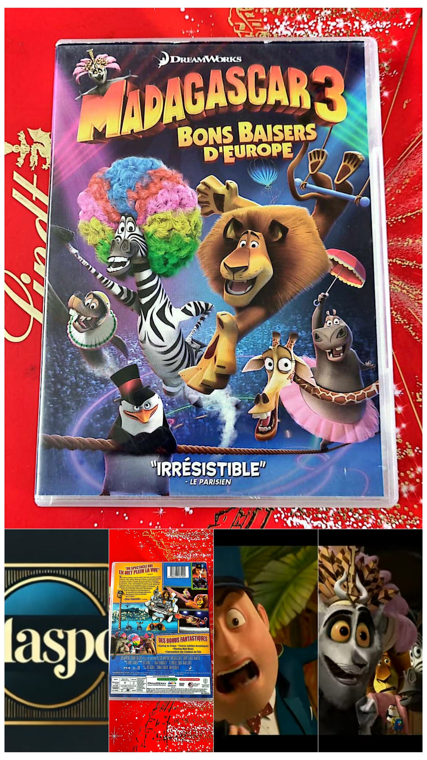 DVD : madagascar 3