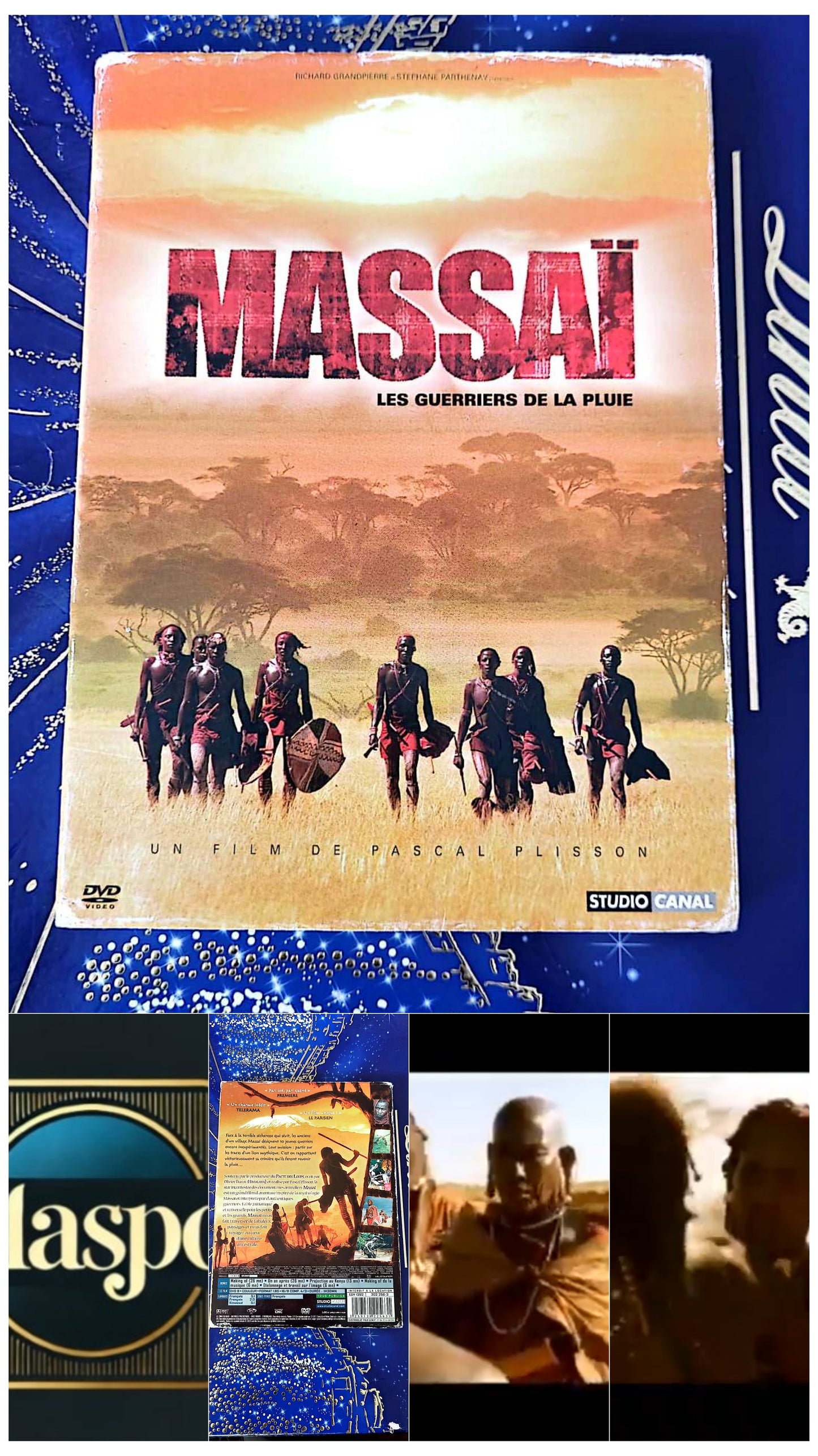 DVD massaï les guerriers de la pluie