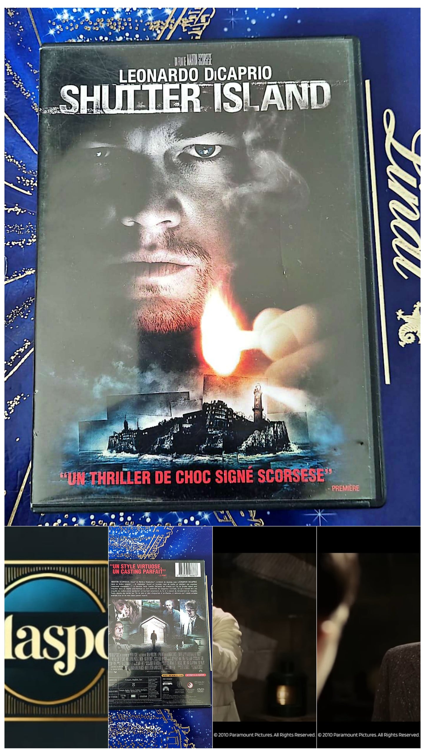 dvd leonardo dicaprio shutter island