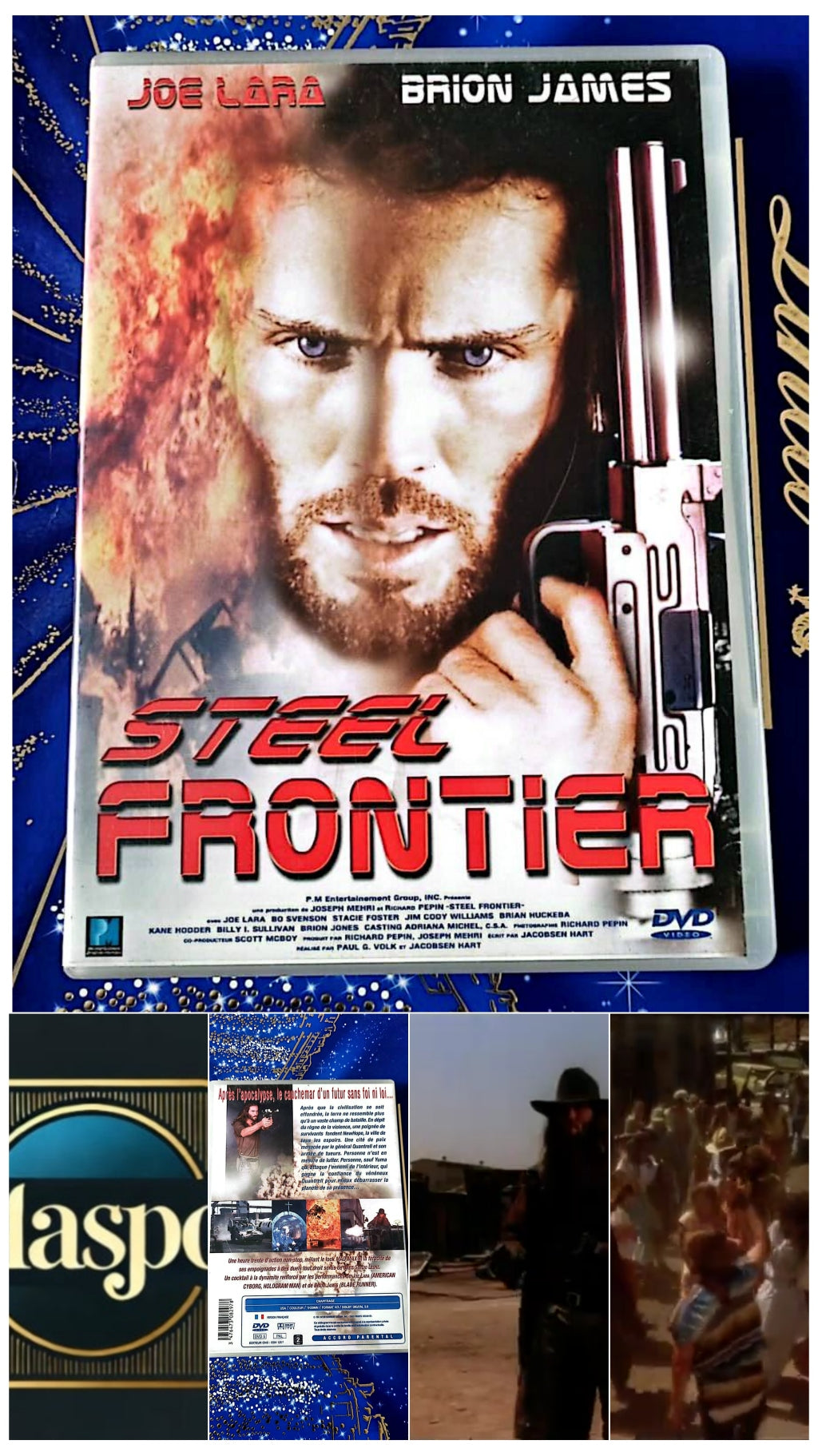 DVD Joe Lara brion James stell frontier