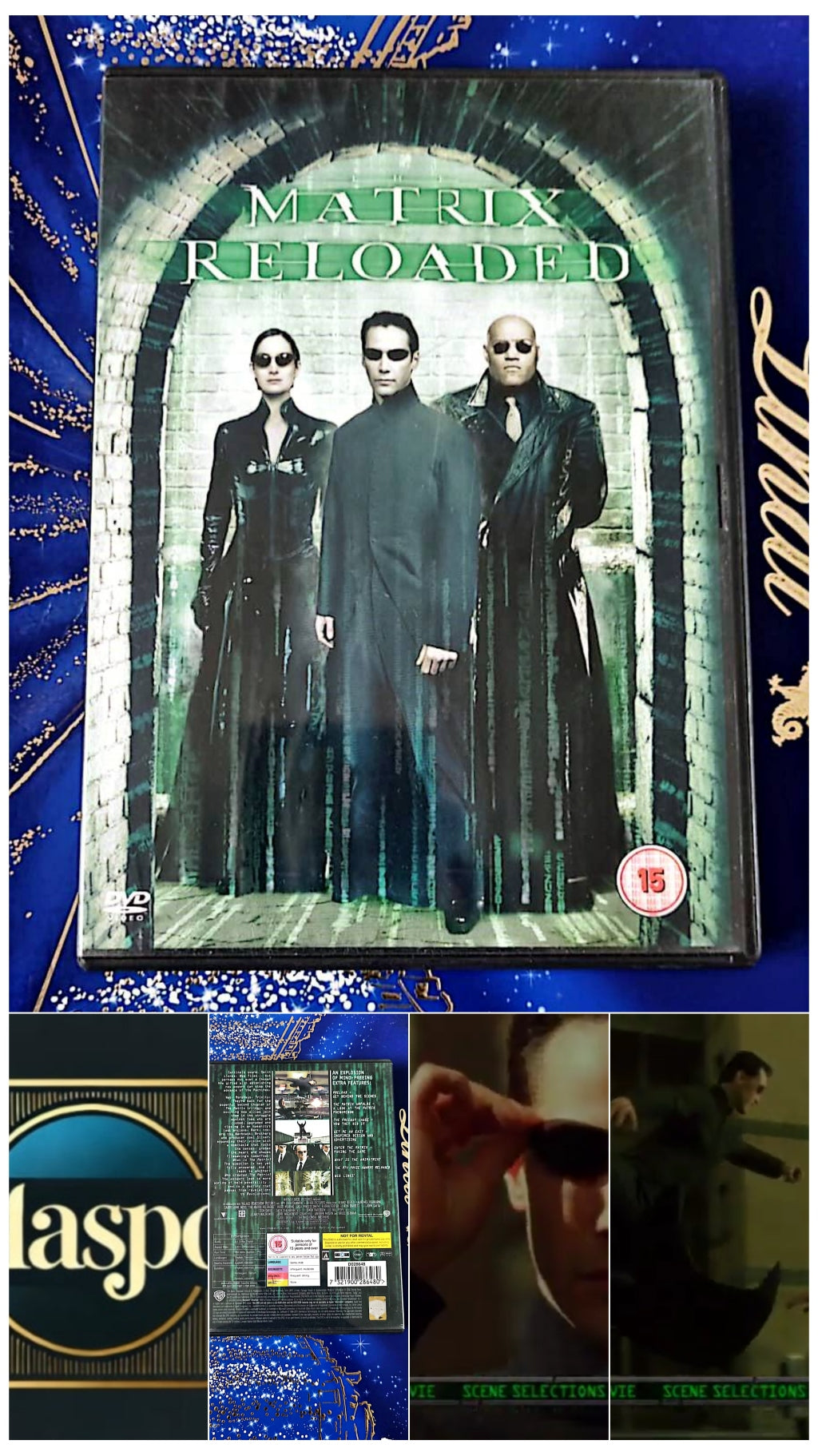 DVD Matrix Reloaded