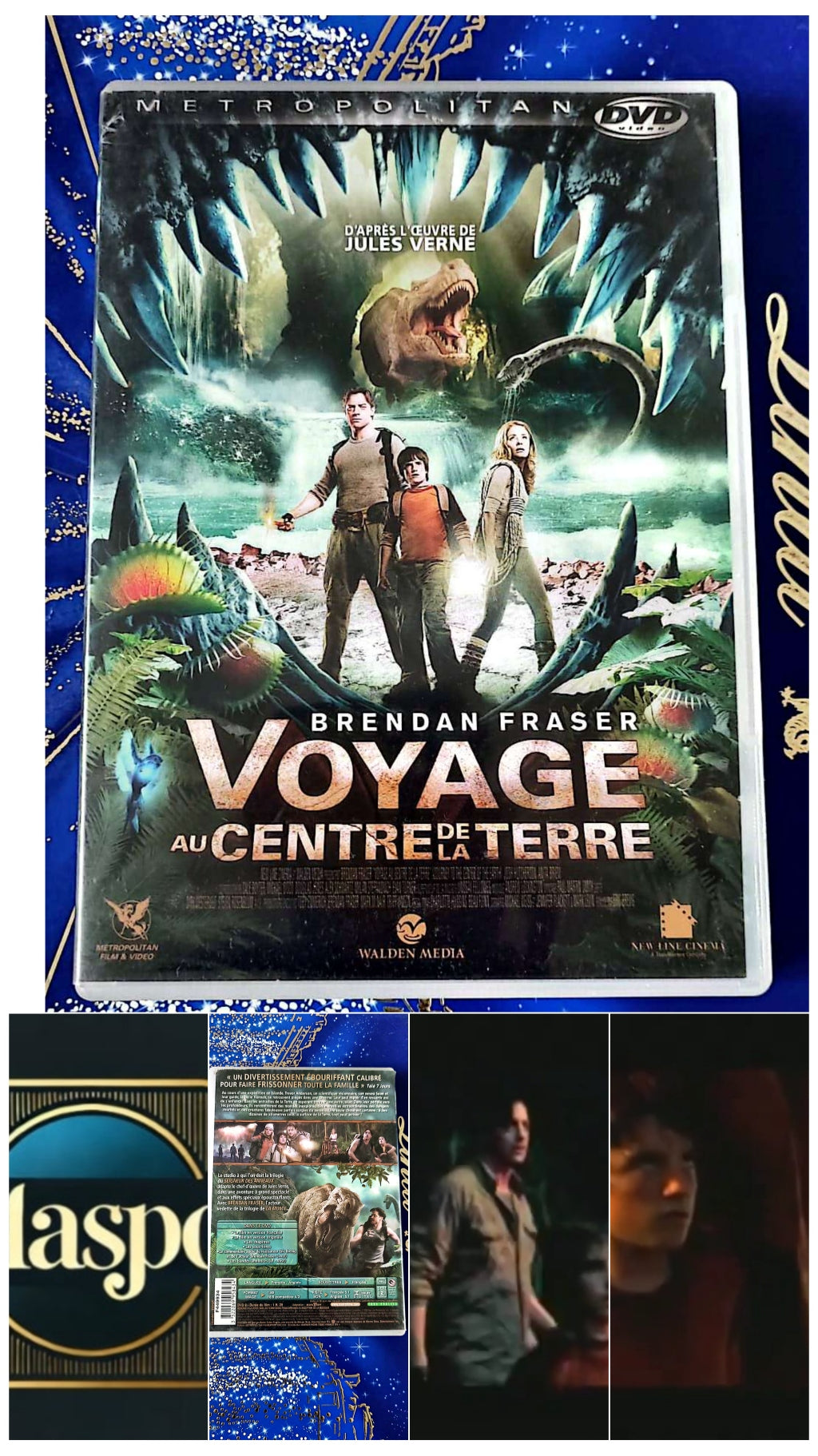 DVD Metropolitan Brendan Fraser voyage au Centre de la Terre
