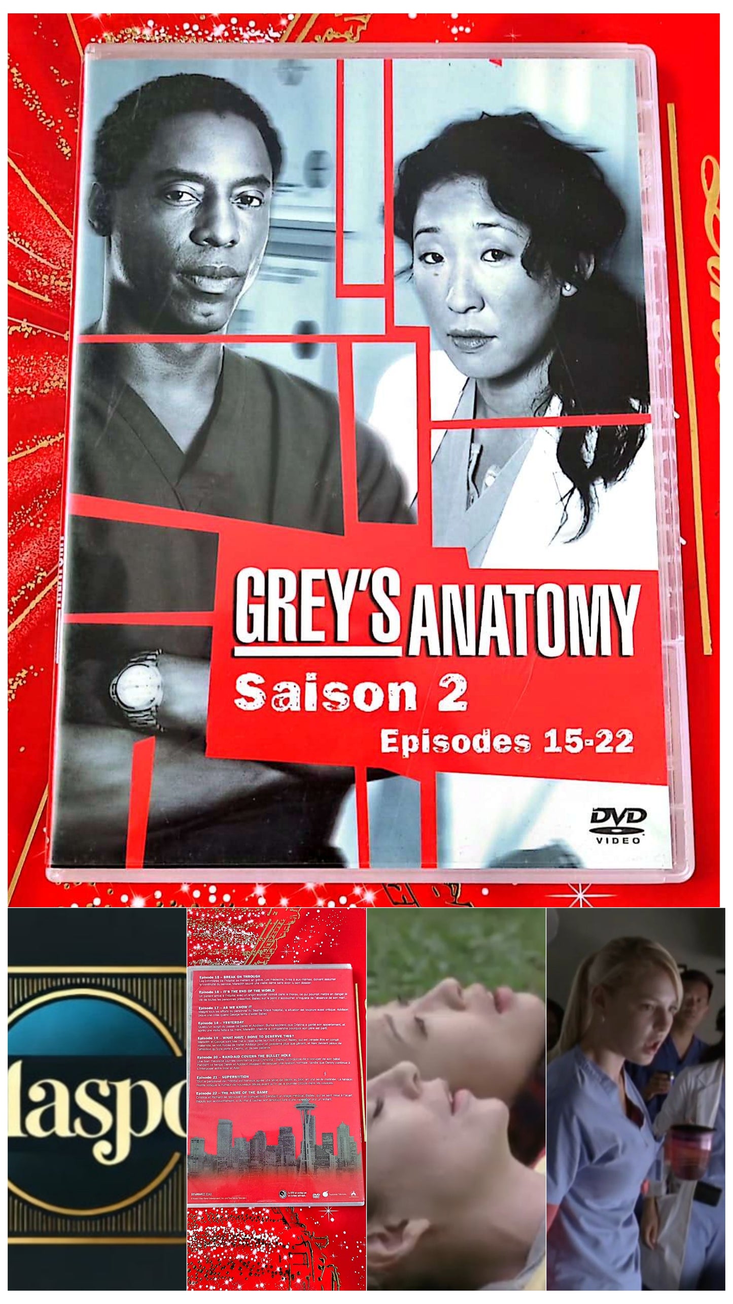 DVD : grey's anatomy Saison 2 épisode 15-16
