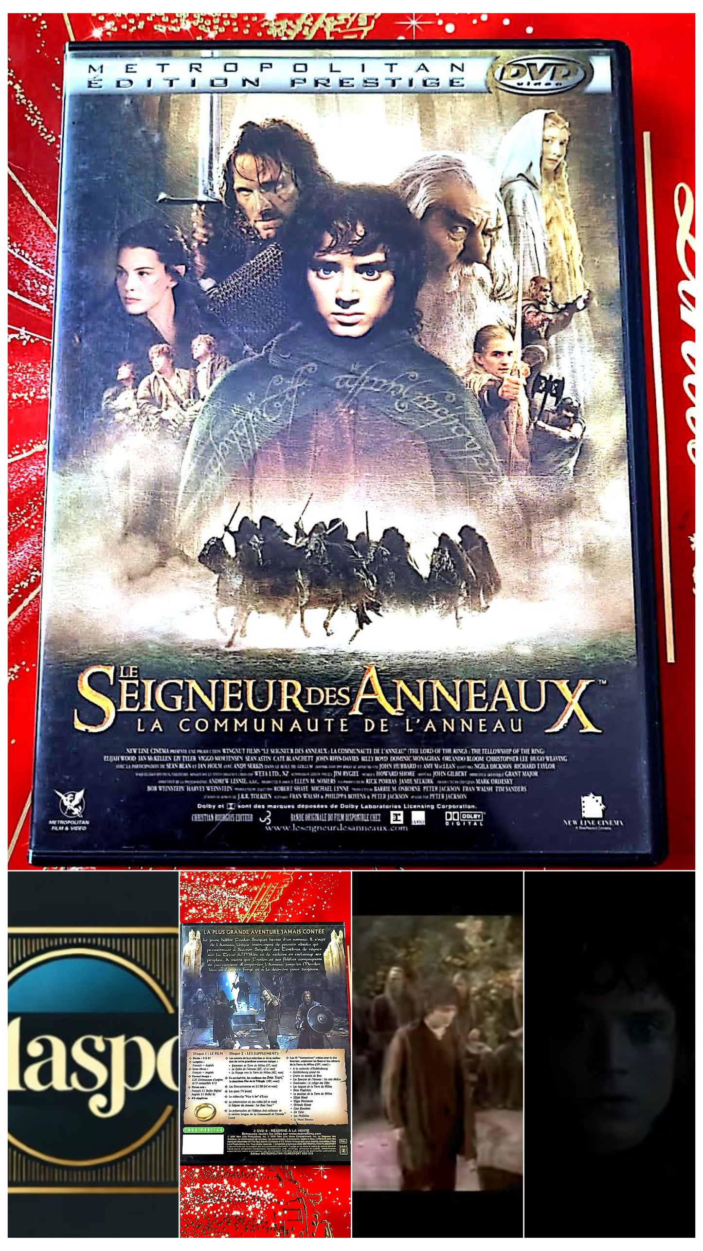 DVD le seigneur des anneaux la communauté de l'anneau