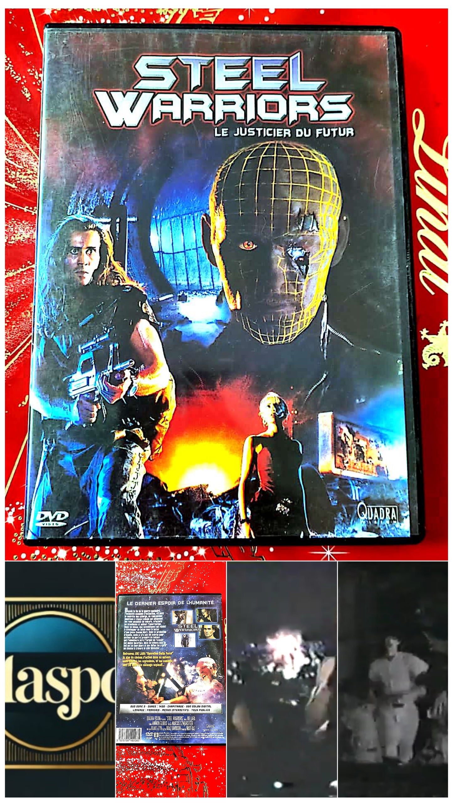 DVD steel warriors le justicier du futur