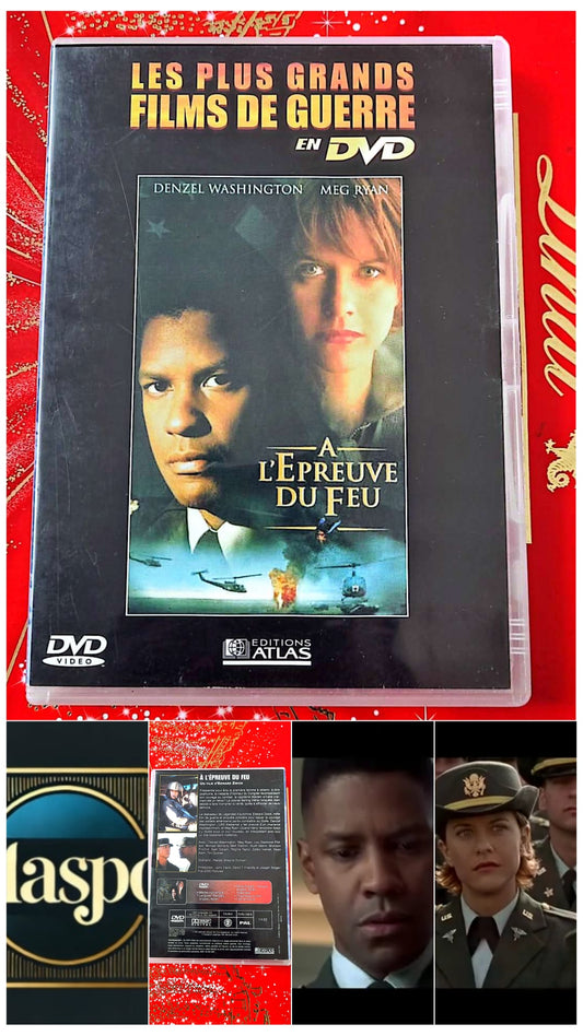 DVD Denzel Washington les plus grands film de guerre A l'épreuve du feu