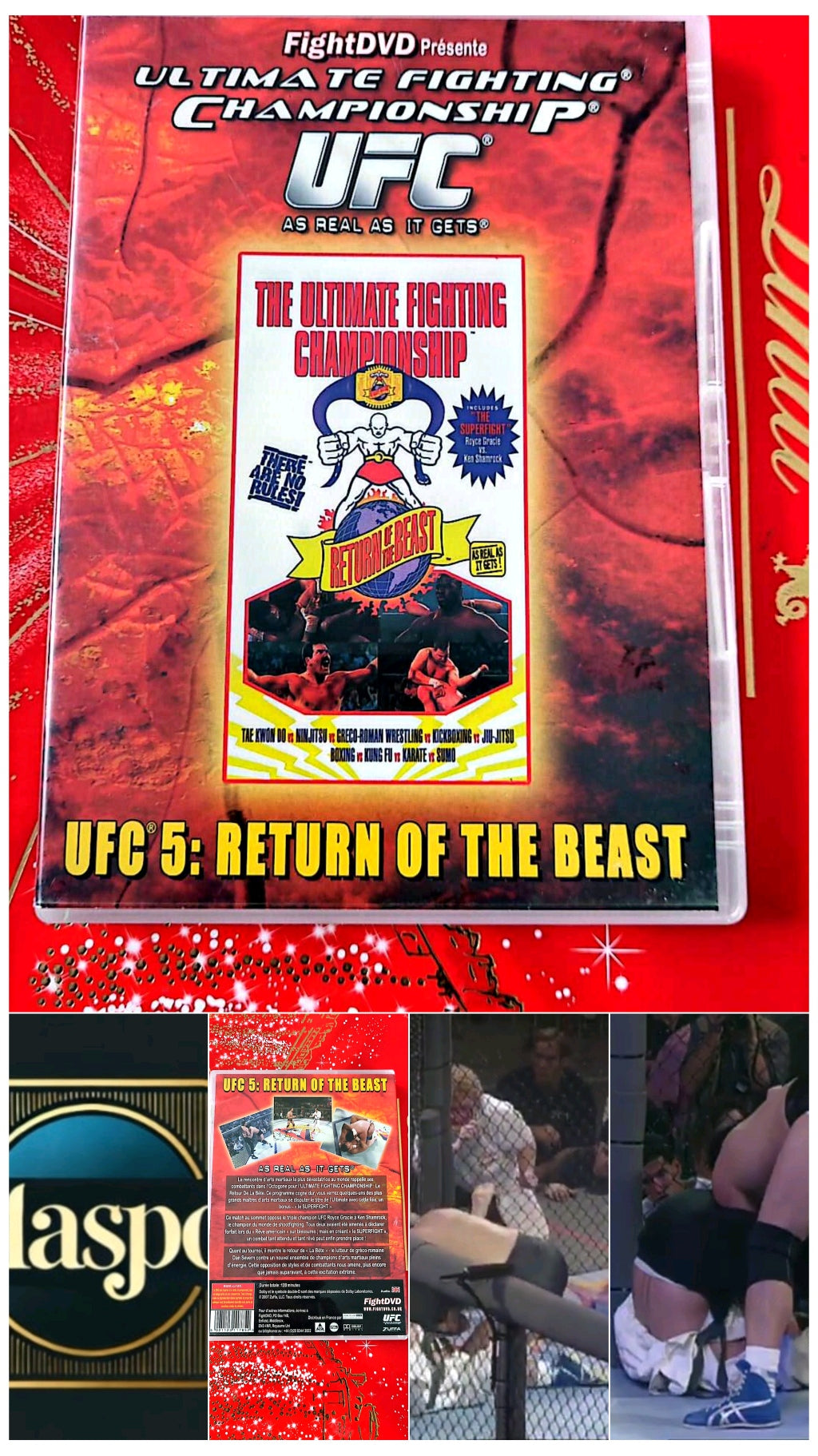 DVD ufc 5 return of the beast the Ultimate fighting championship