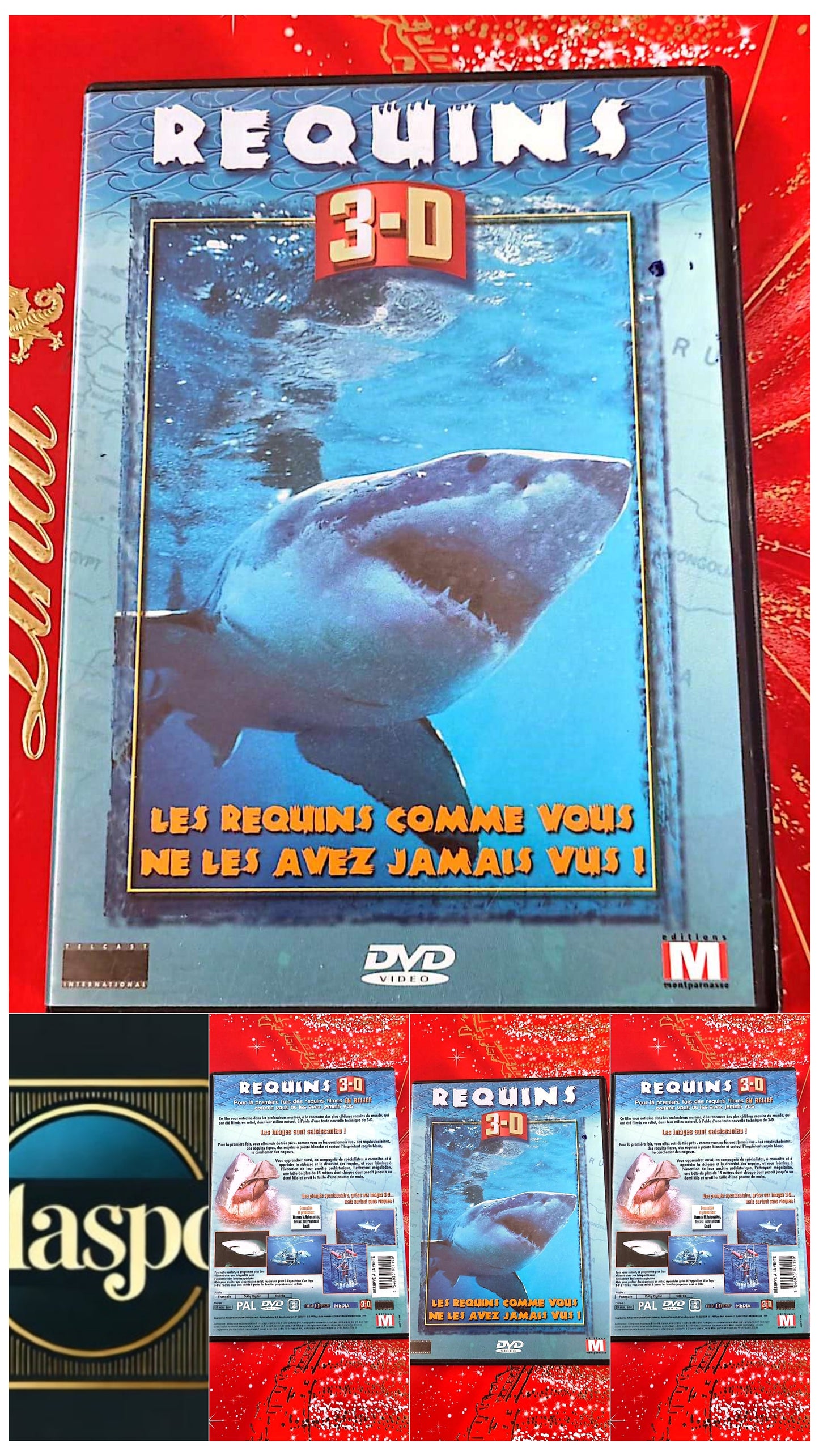DVD : requin 3-d en