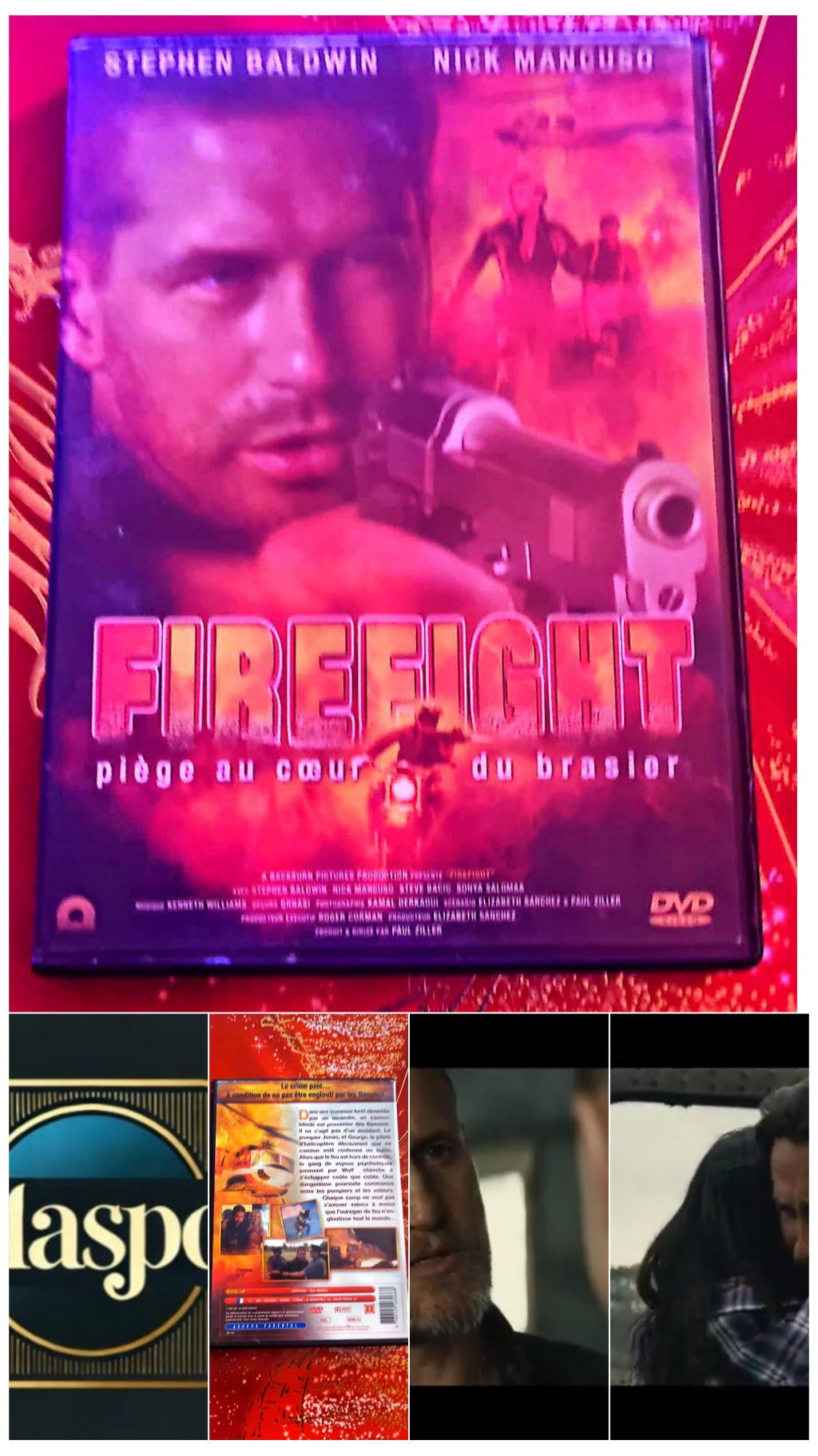 DVD firefight piège au cœur du brasier