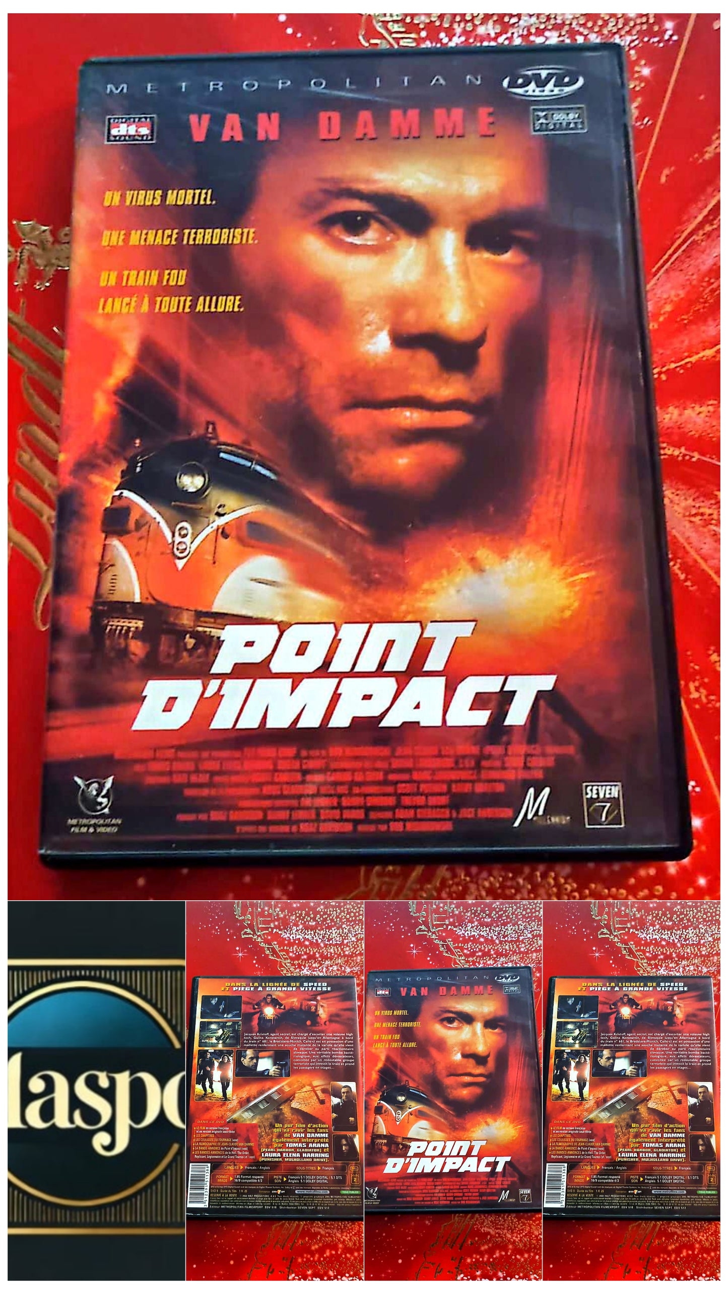 DVD : van damme point d'impact en