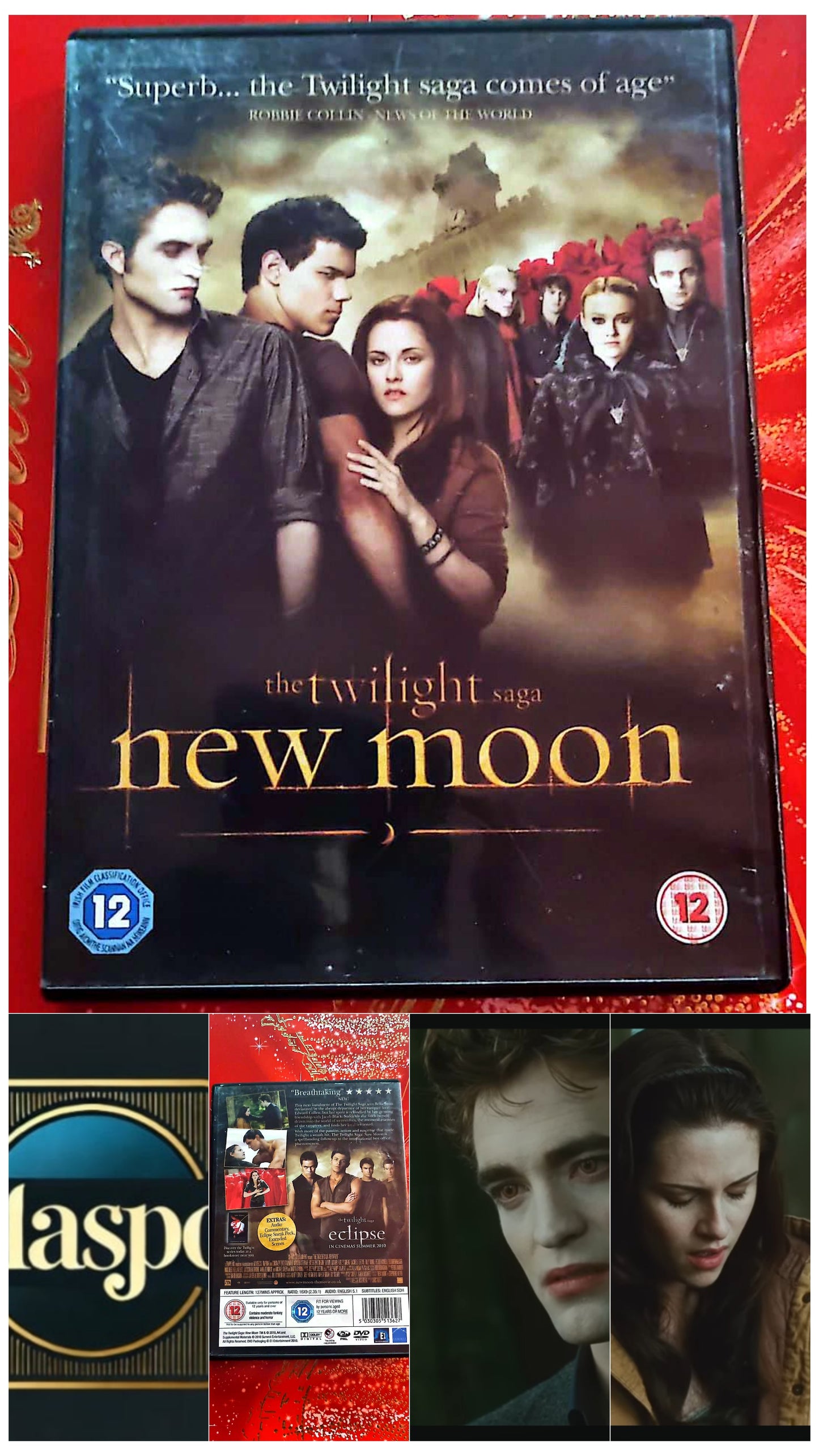 DVD : the twilight saga new moon