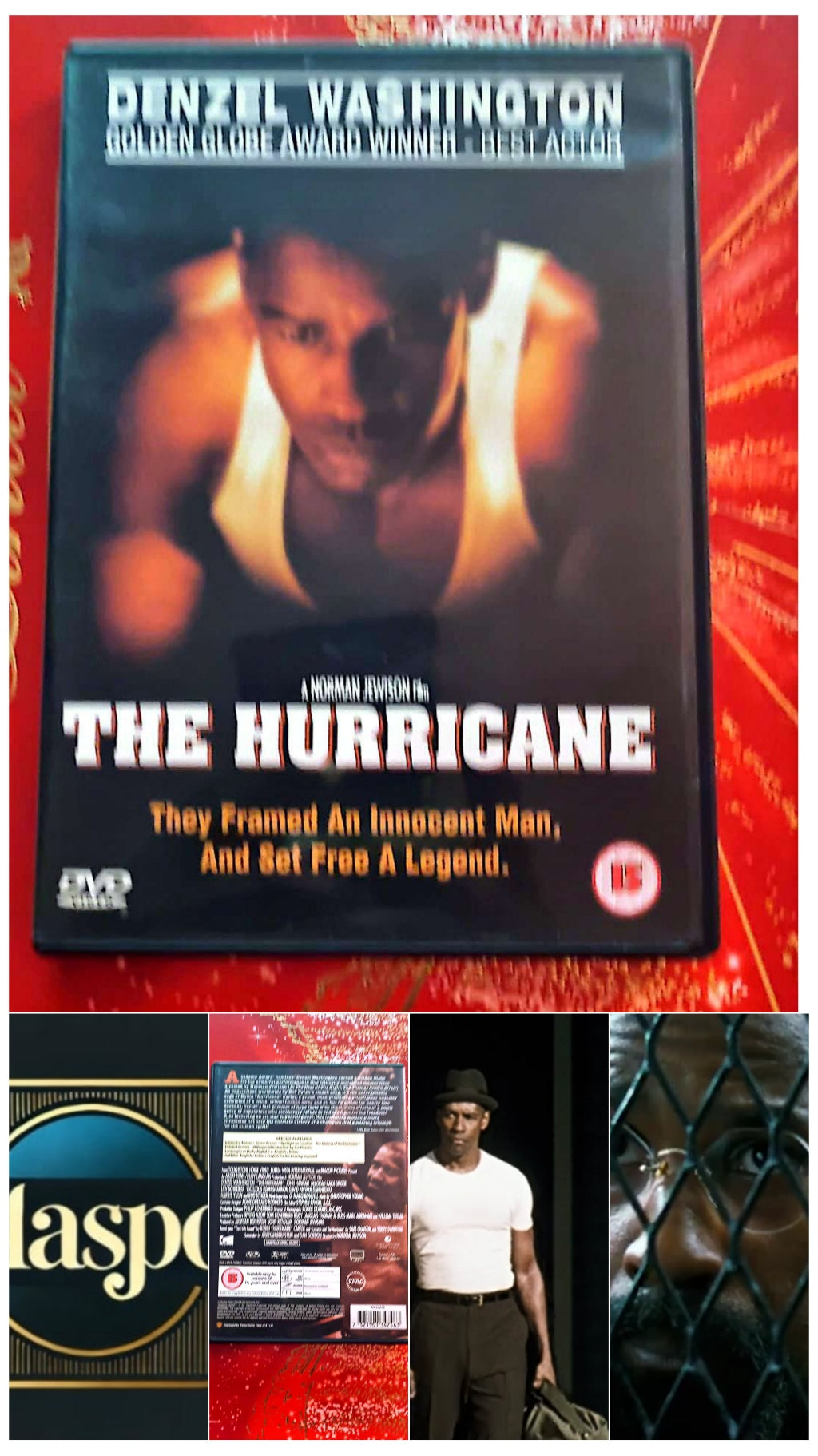 DVD Denzel Washington the Hurricane