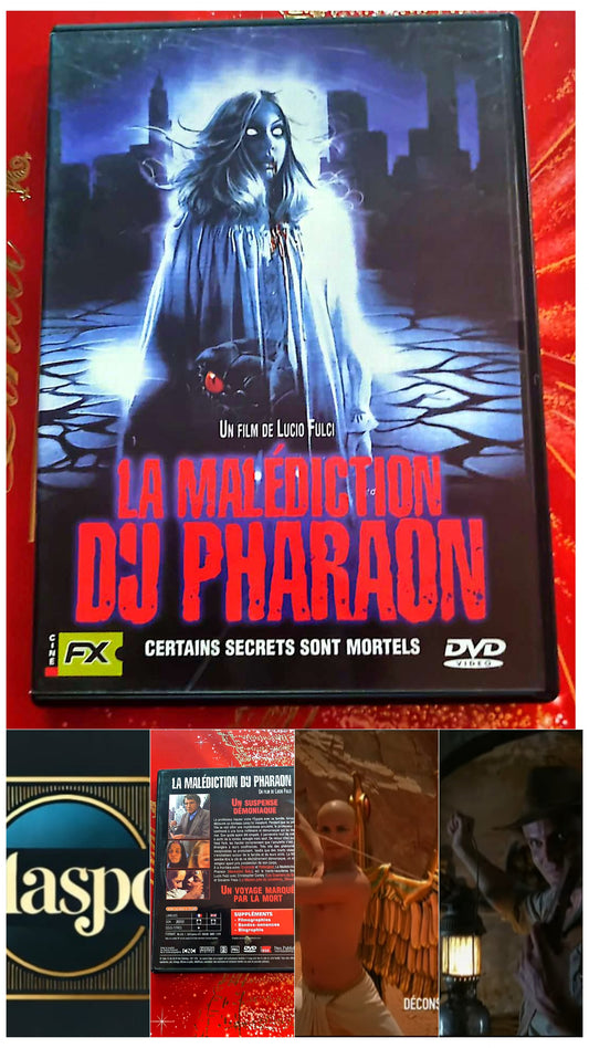 DVD : la malediction du pharaon le film