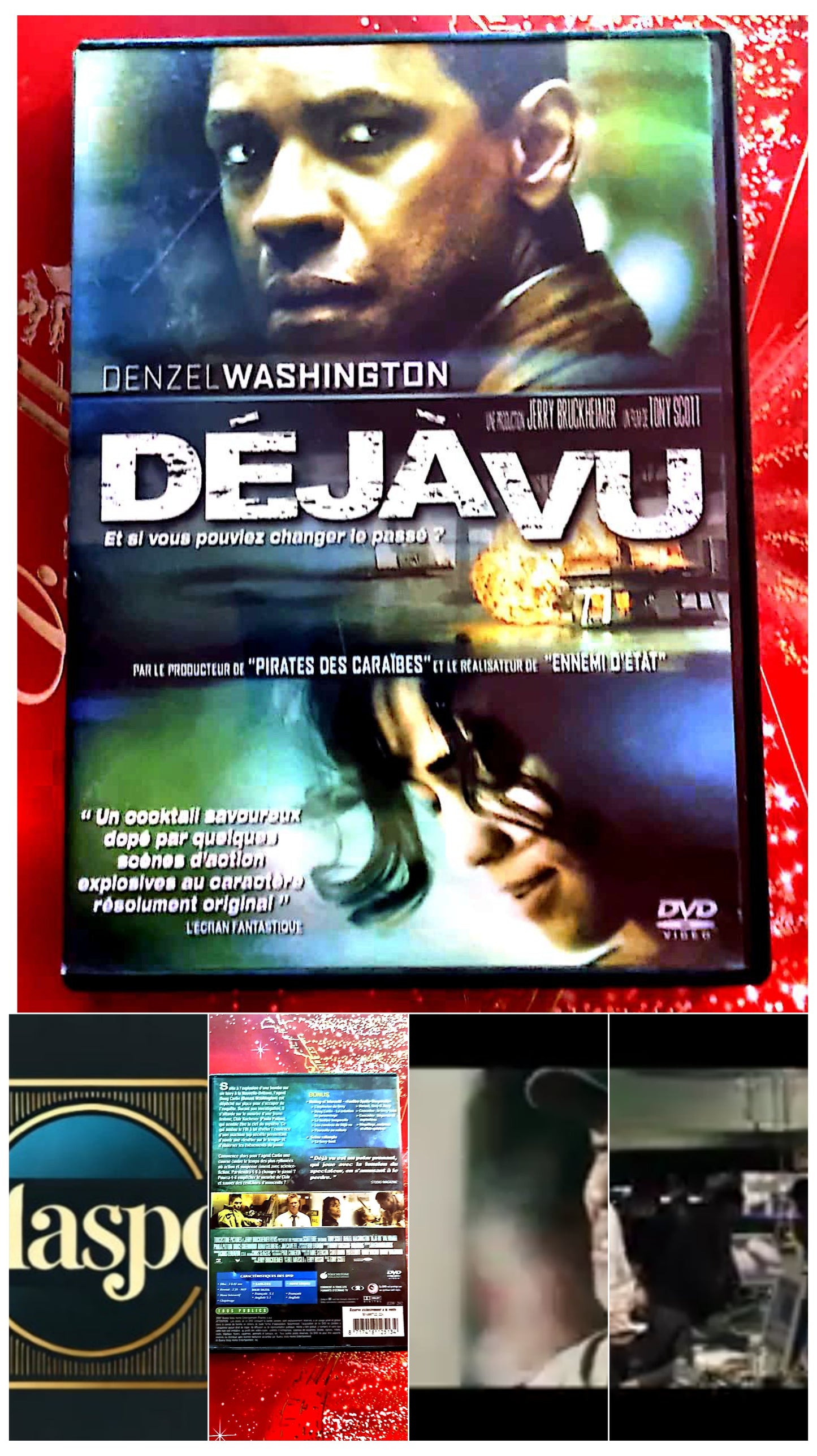 dvd denzel washington deja vu