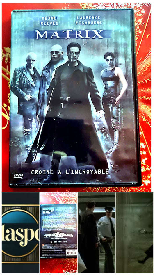 dvd keanu reeves matrix