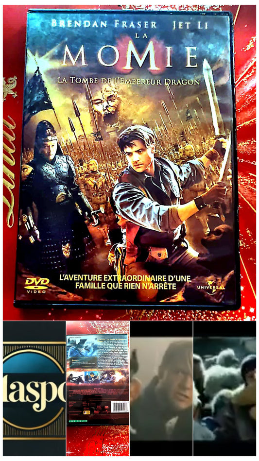 DVD la momie la tombe de l'empereur du dragon