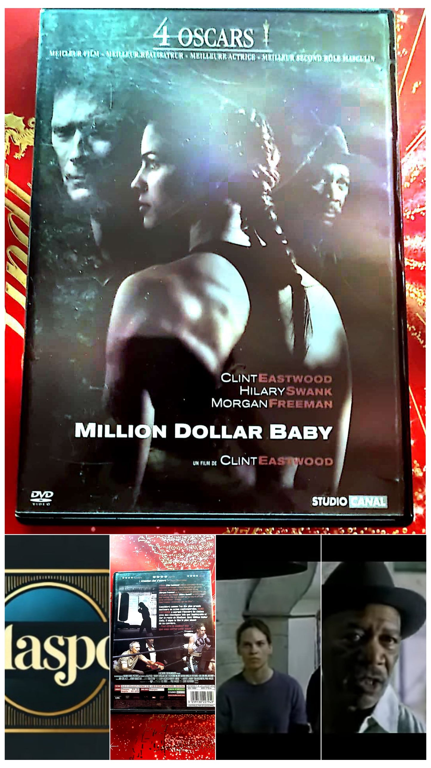 DVD Clint Eastwood million dollar baby