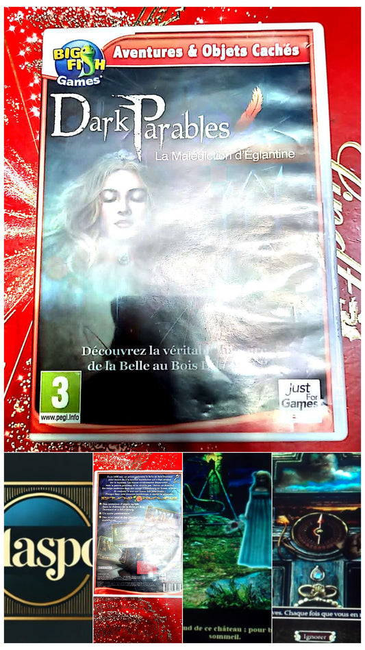 Jeu vidéo PC : aventures & objets caches dark parables la malediction d'eglantine