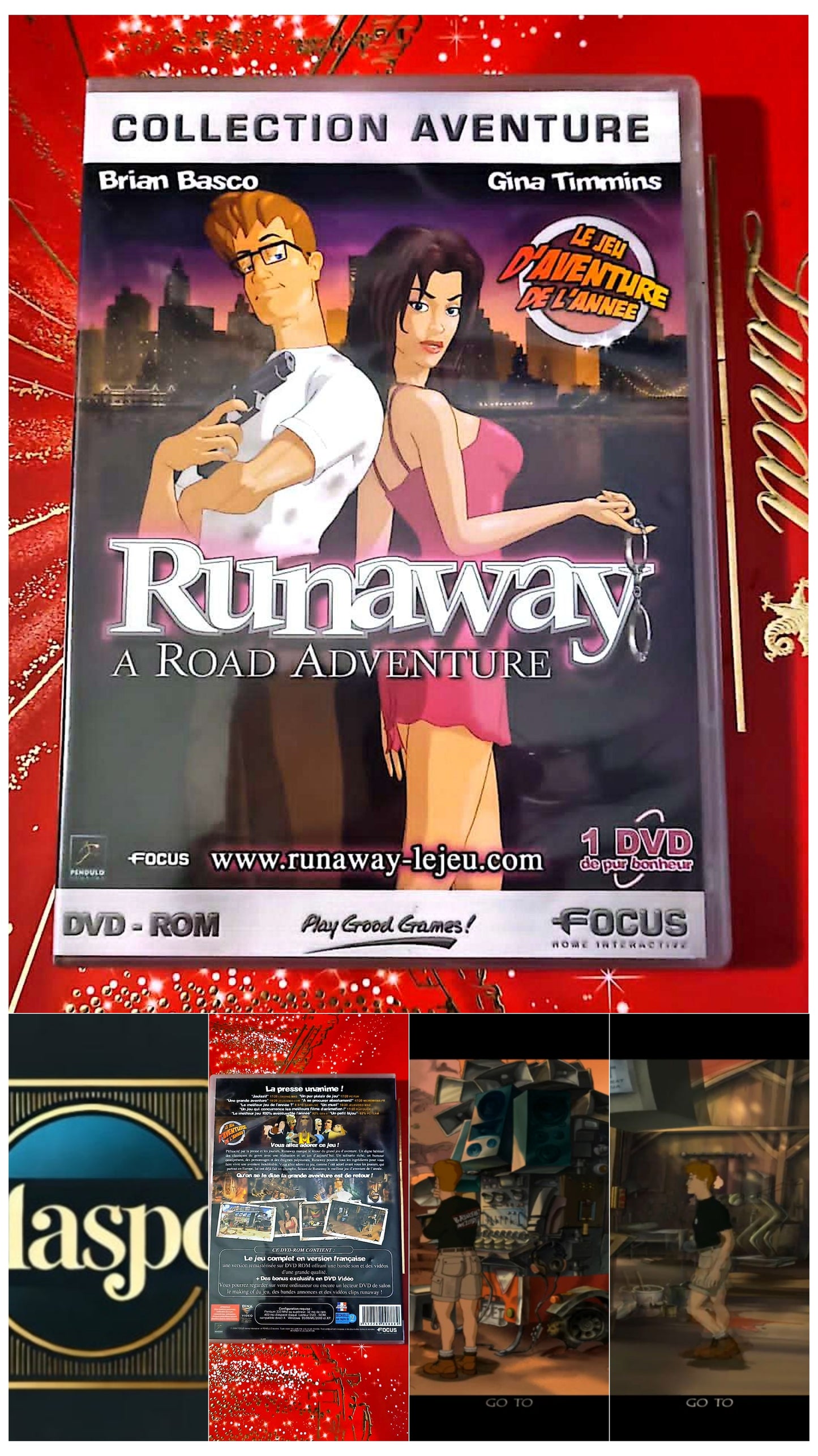 Jeu vidéo PC : runaway a road adventure jeu pc