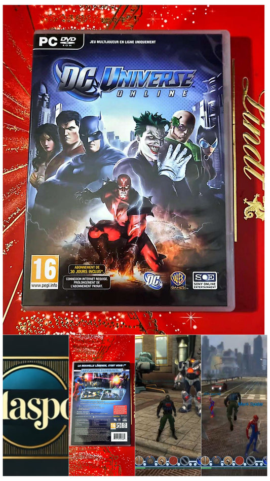 Jeu vidéo PC : dc universe online jeu PC