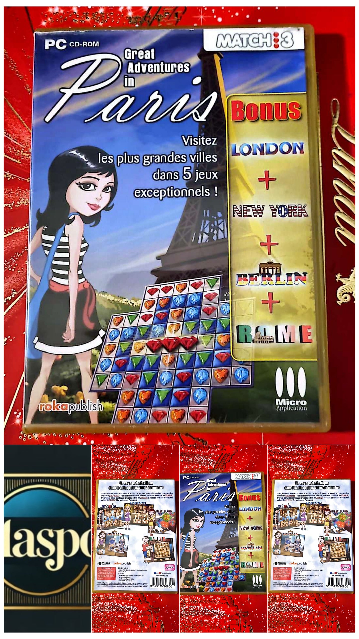 Jeu vidéo PC : Great aventures in paris jeu PC