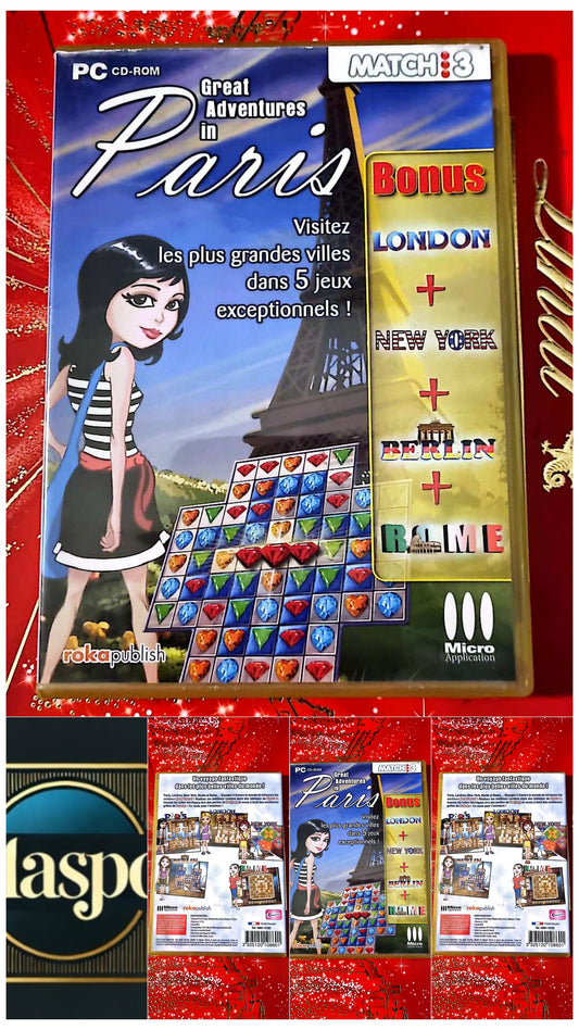 Jeu vidéo PC : Great aventures in paris jeu PC