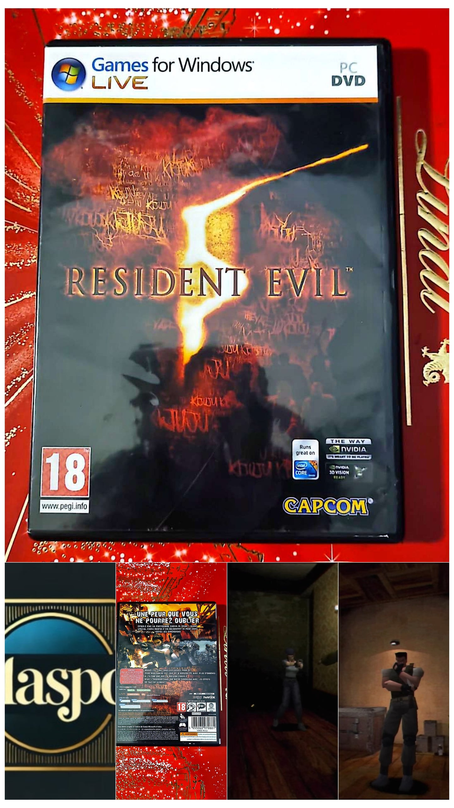 Jeu vidéo PC : Résident evil jeu PC
