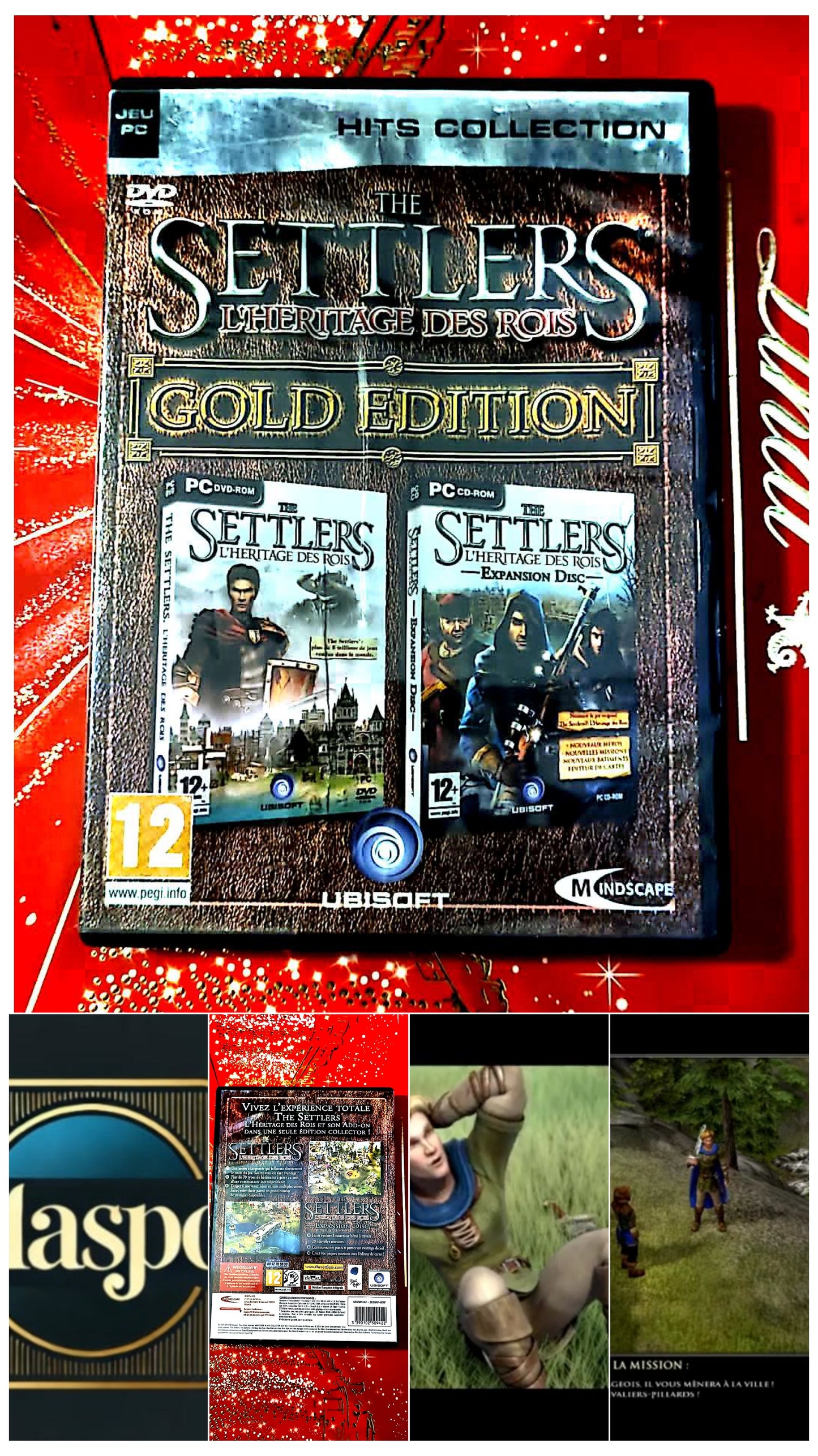Jeu vidéo PC : the settlers l'heritage des rois gold edition
