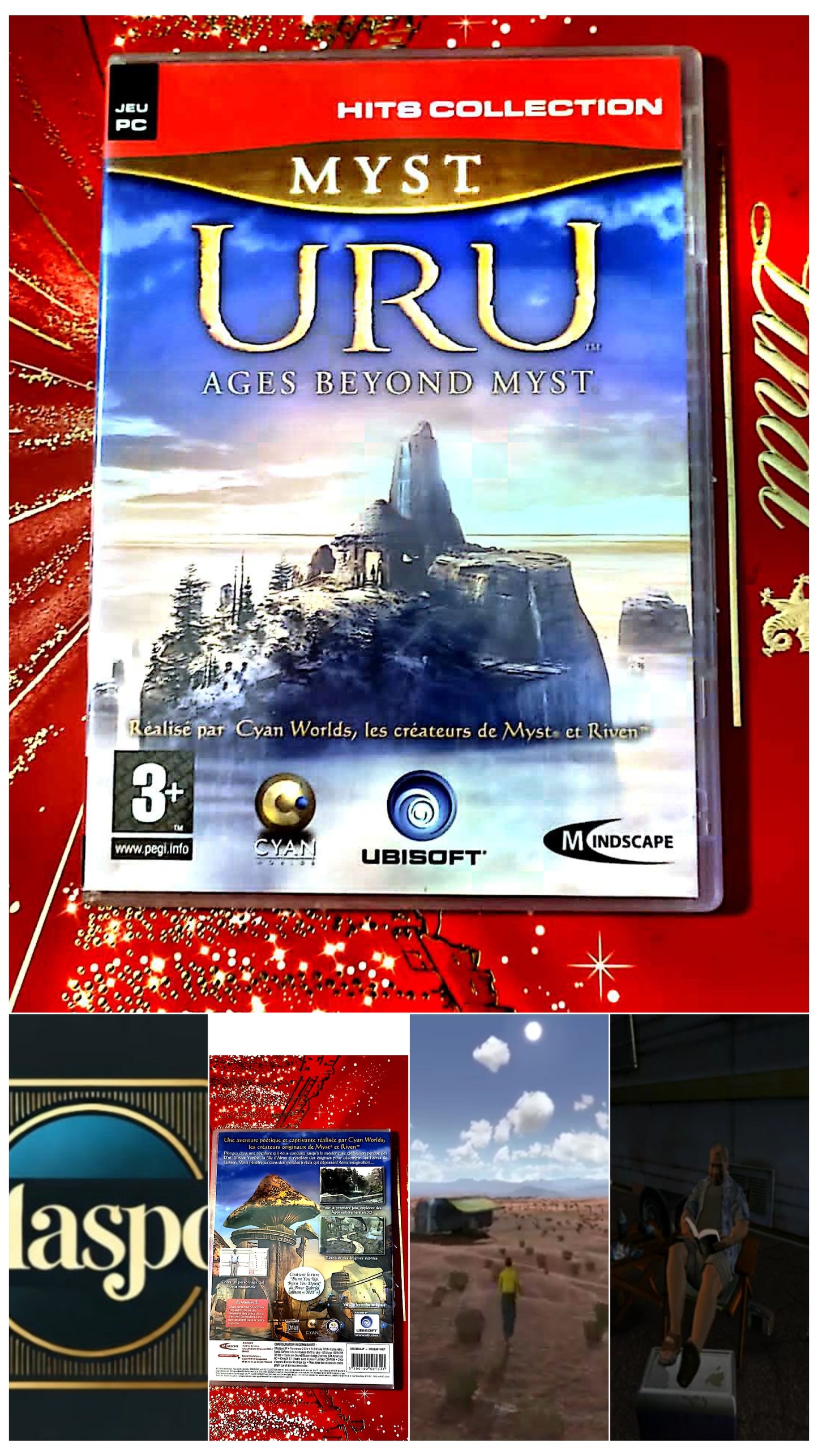 Jeu vidéo PC : hits collection myst URU ages behond myst