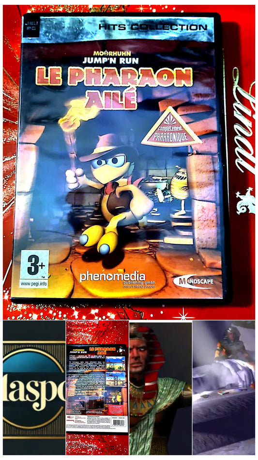 Jeu vidéo PC : jump'n run le pharaon ailé