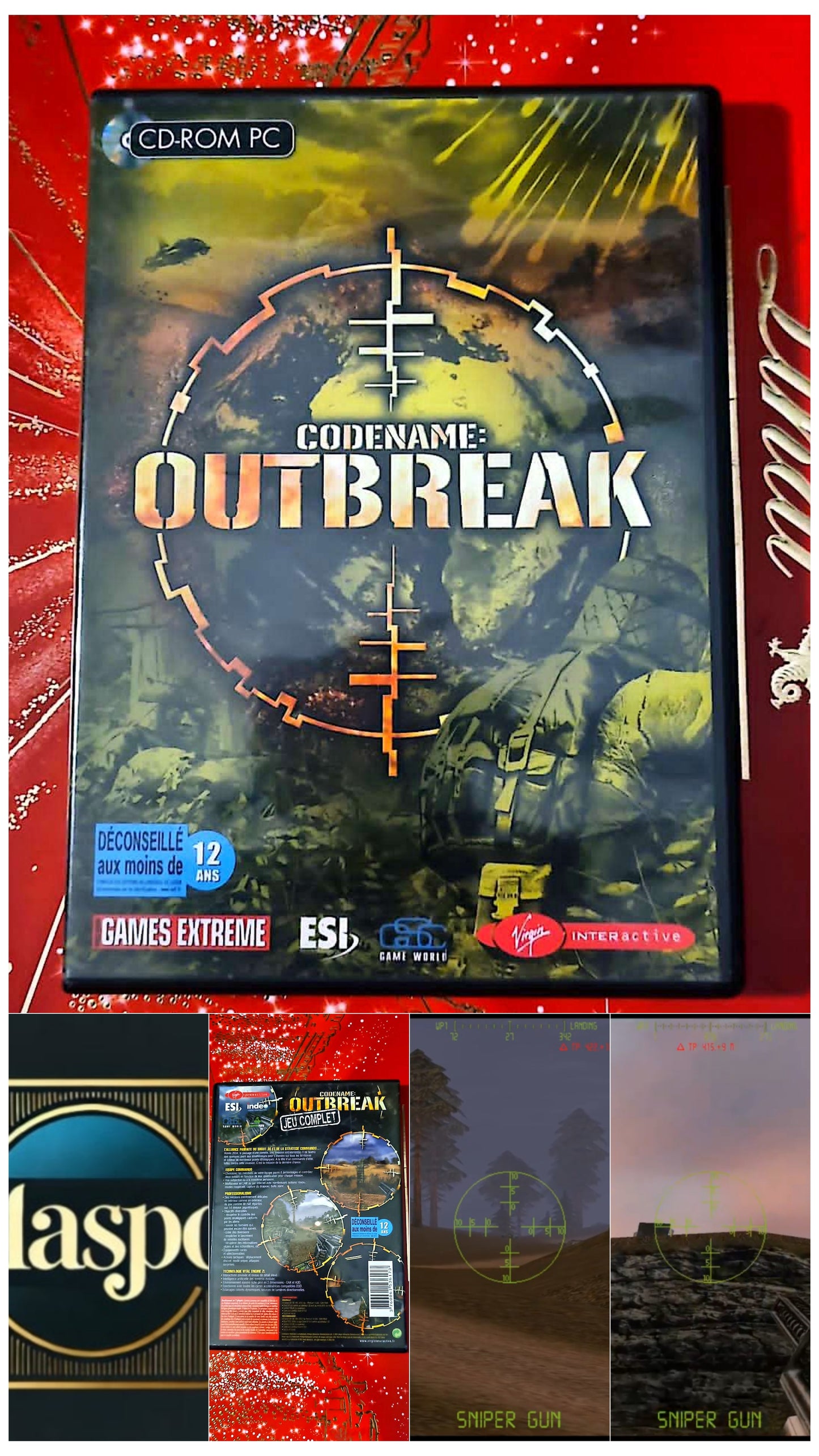 Jeu vidéo PC : codename outbreak gameplay pc