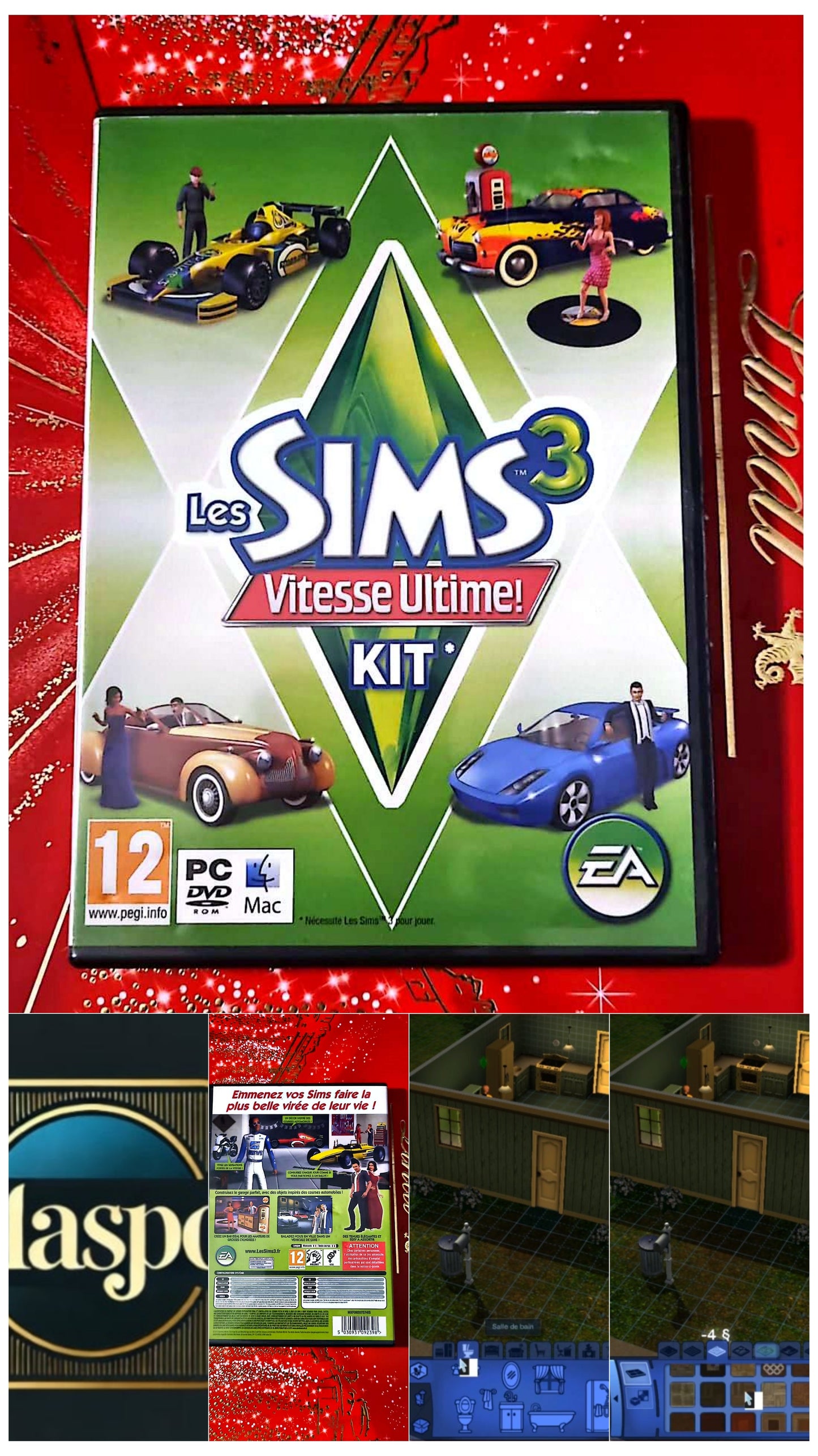 DVD : Les sims 3 vitesse ultime kit