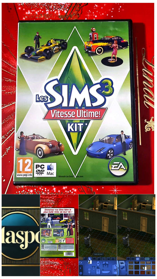 DVD : Les sims 3 vitesse ultime kit