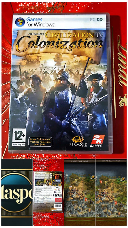 Jeu vidéo PC : sid meier's civilization iv colonization jeu PC